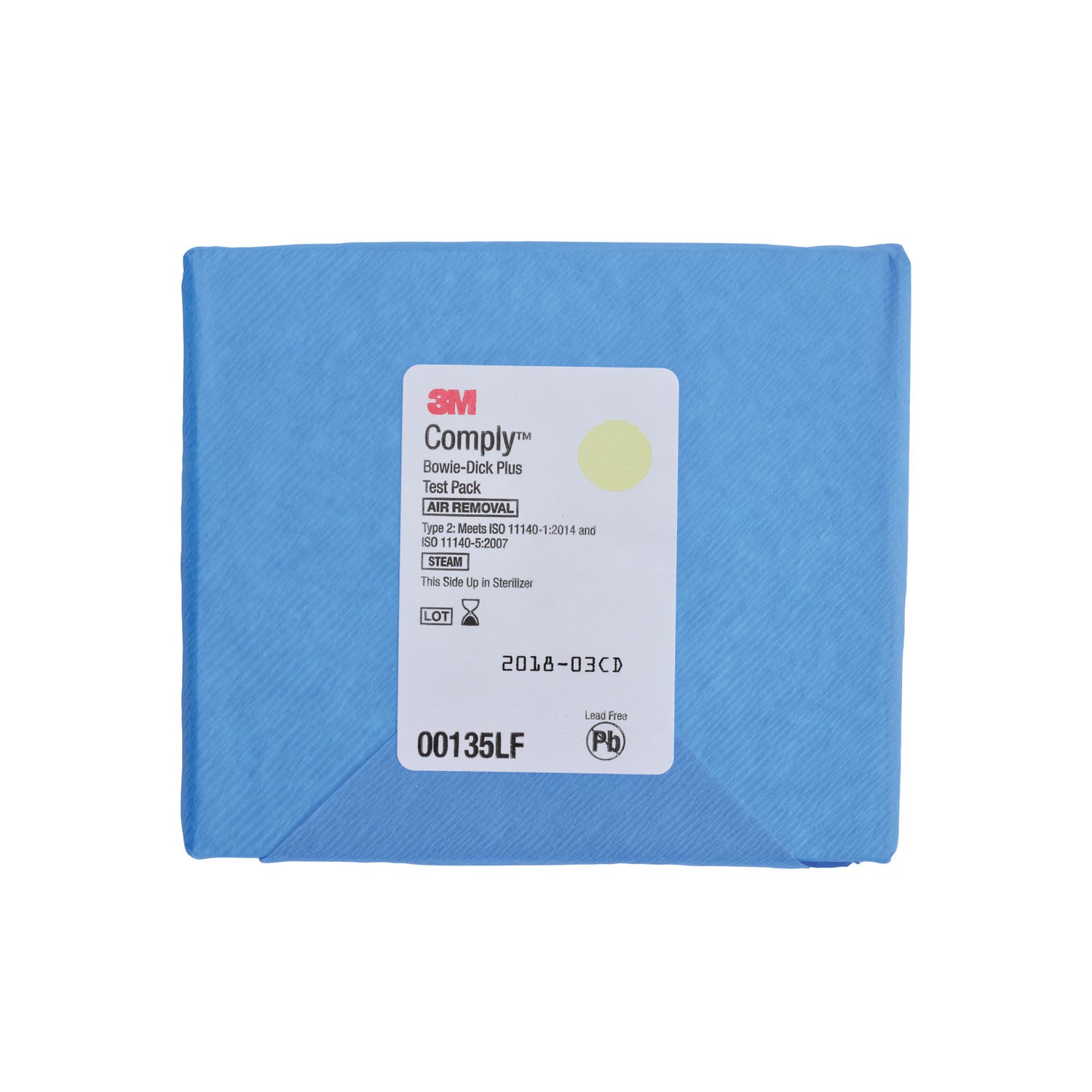 00135LF - Solventum Corporation - Paquete de prueba Plus, hoja de prueba de advertencia temprana, desechable, 1/paquete, 6 paquetes/bolsa, 5 bolsas/caja (solo EE. UU. continental + HI), caja