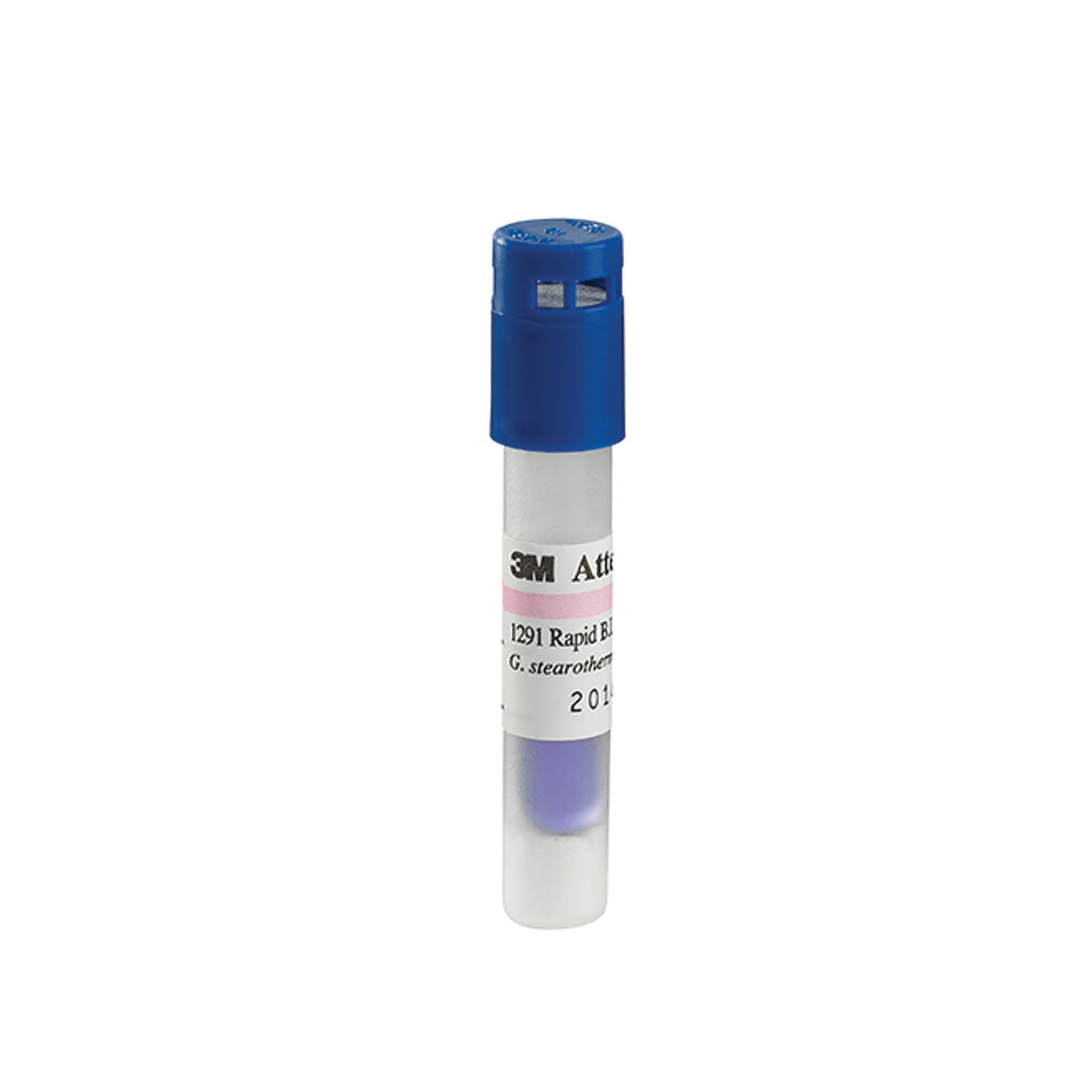 1291 - Solventum Corporation - Rapid Readout for Steam 270°F/ 132°C Gravity Displacement Sterilizers, 1 Hour Readout, Blue Cap, 50/bx, 4 bx/cs (Continental US+HI Only)    , cs