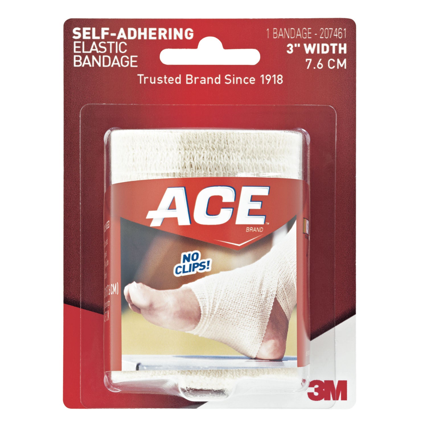 207461 - 3M Personal Safety Division - 3" Athletic Bandage, Self-Adhesive, 72/cs (Continental US+HI Only)    , cs
