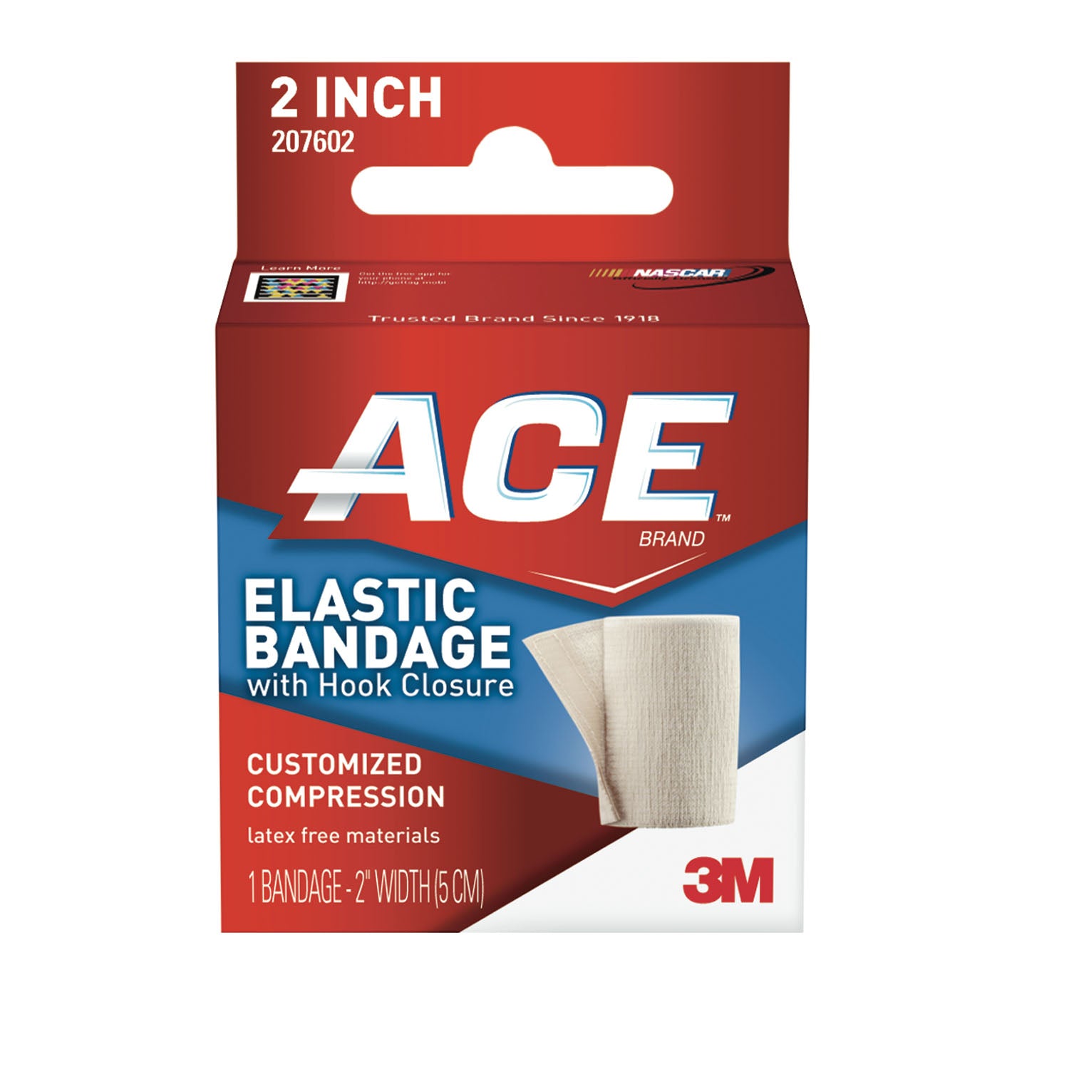 207602 - 3M Personal Safety Division - 2" Elastic Bandage with Hook Closure, 72/cs (Continental US+HI Only)    , cs