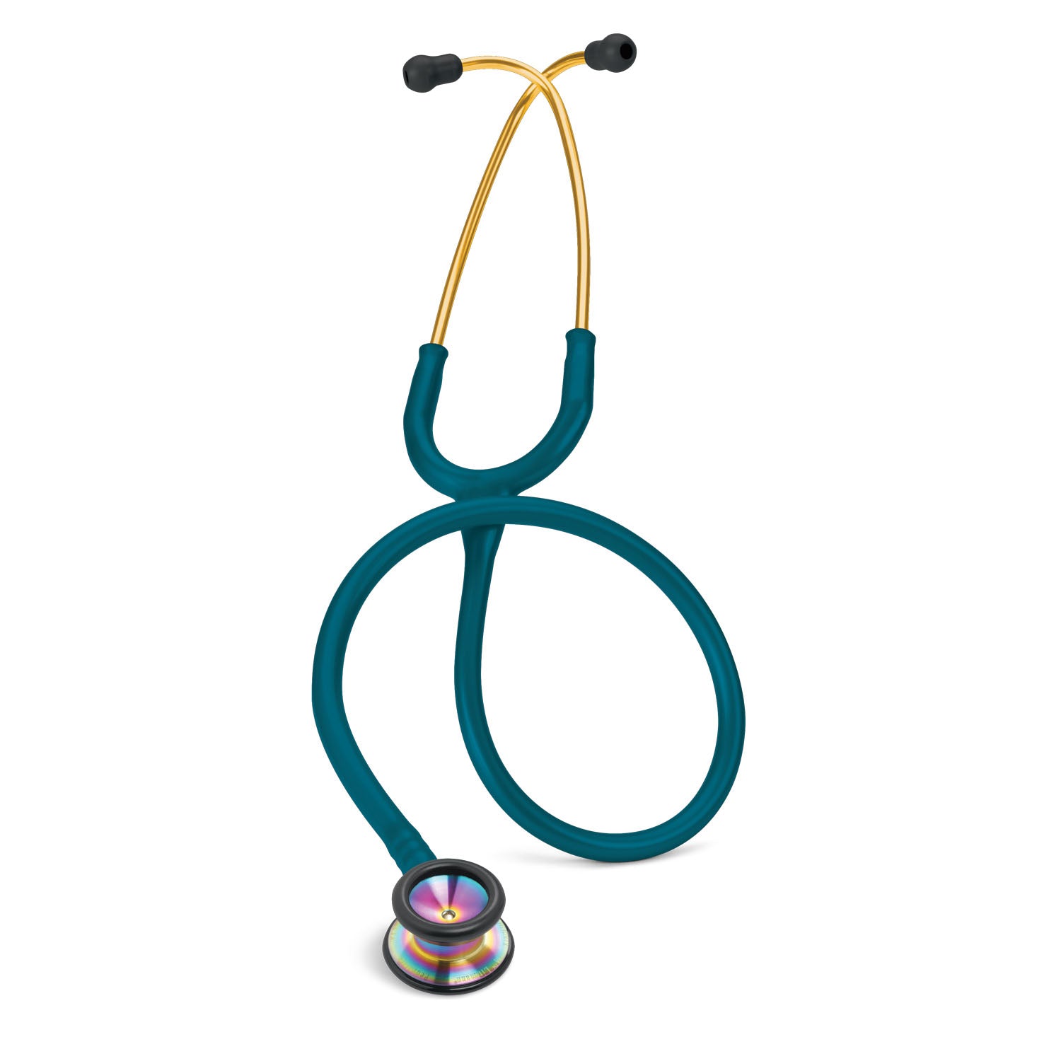 2153 - Solventum Corporation - Pediatric Stethoscope, 28", Rainbow Finish Chestpiece, Caribbean Blue Tubing (Continental US+HI Only) (Littmann items are only available for sale online by distributors authorized by 3M Littmann)    , ea