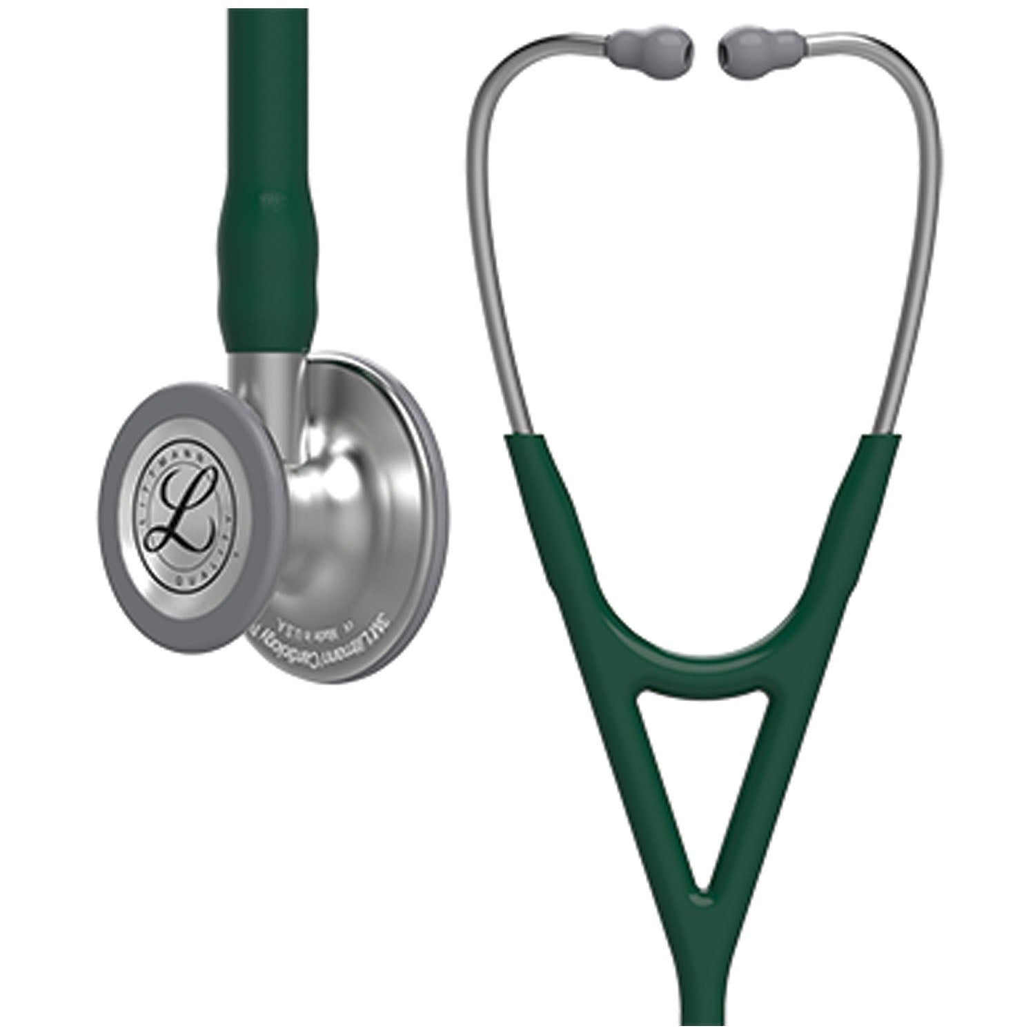 6155 - Solventum Corporation - Estetoscopio, tubo verde cazador, 27" (solo EE. UU. continental + HI) (los artículos Littmann solo están disponibles para la venta en línea a través de distribuidores autorizados por 3M Littmann), c/u