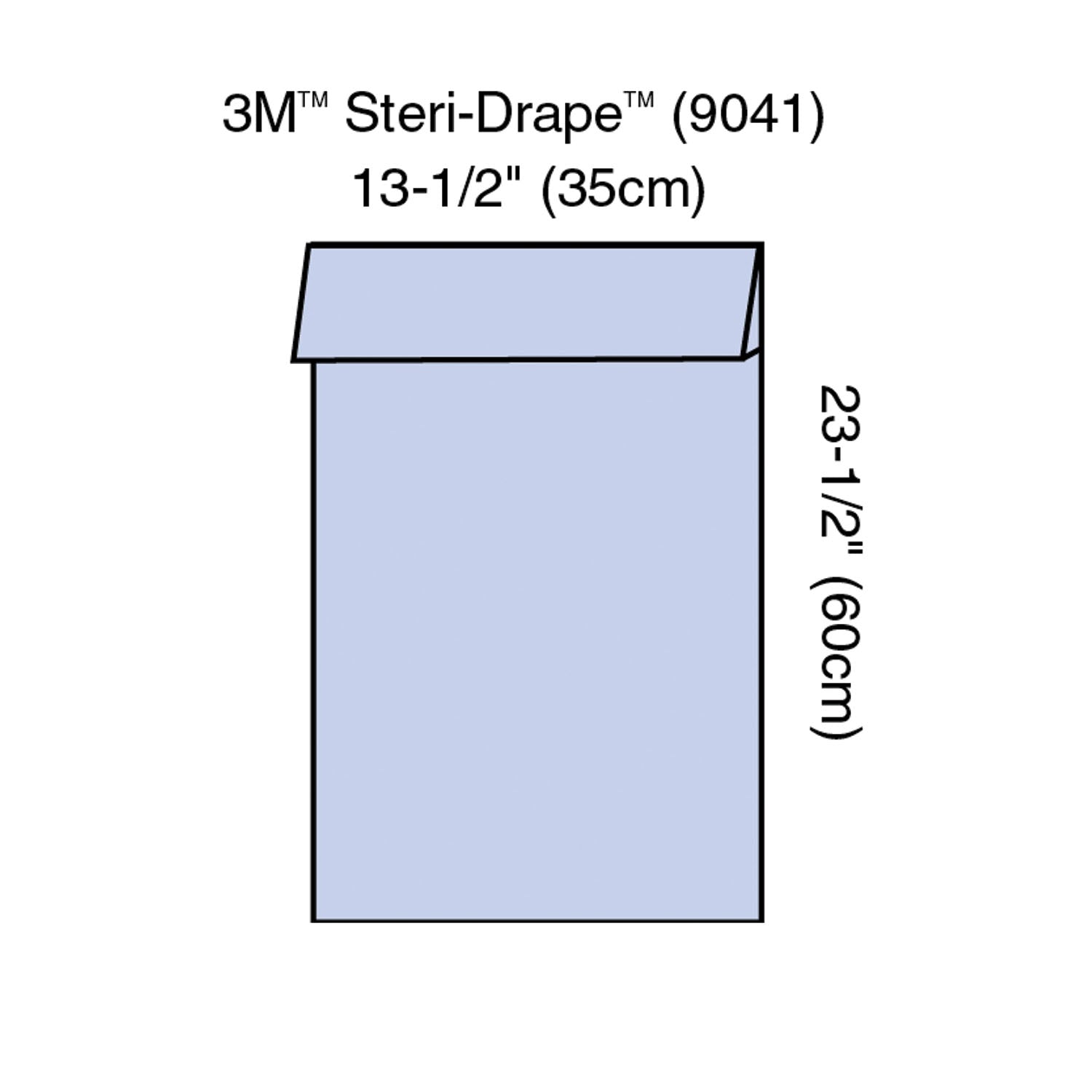 9041 - Solventum Corporation - Steri-Drape™ 肢體敷料，13½ 英寸 x 23½ 英寸，吸收性不透水材料，50 片/盒，4 盒/箱（僅限美國大陸和夏威夷），箱