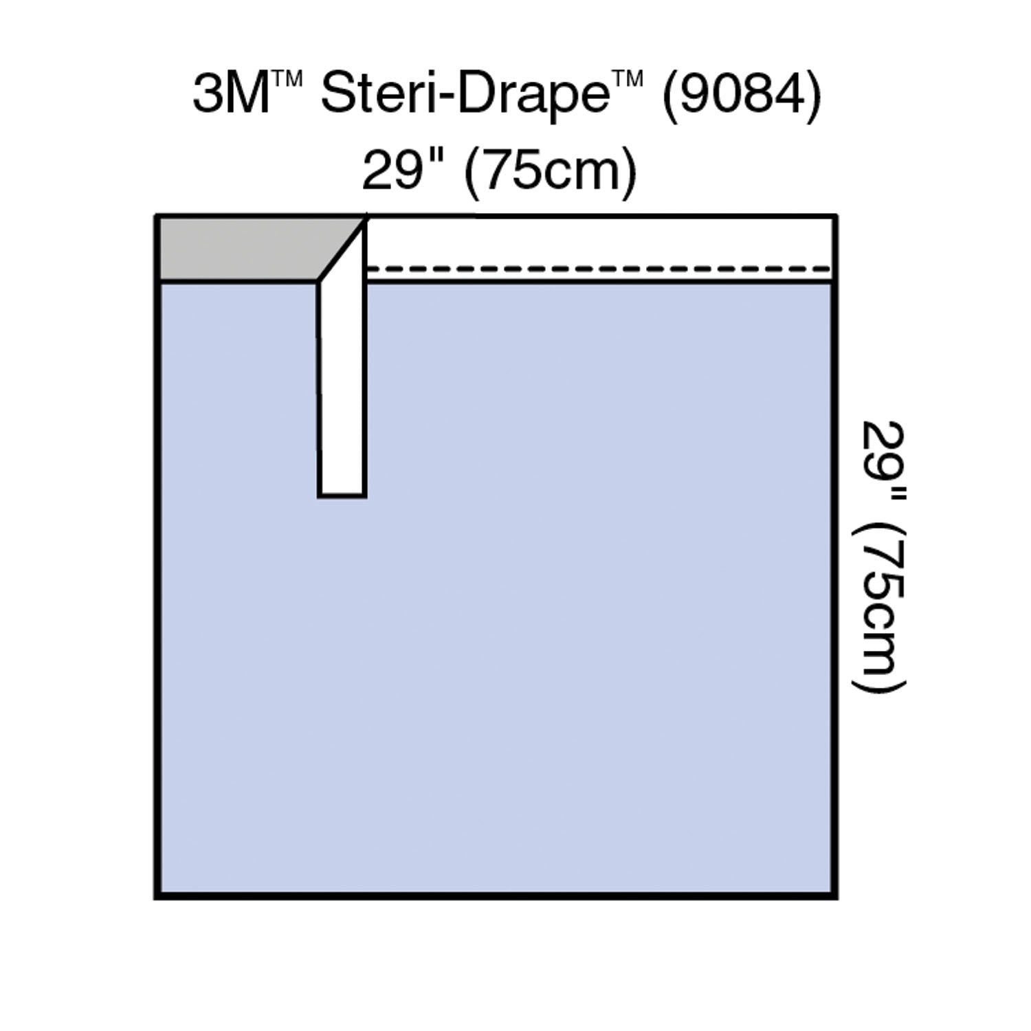 9084 - Solventum Corporation - Steri-Drape™ Adhesive Towel Drape, 29" x 29", Absorbent Impervious Material, 40/bx, 4 bx/cs (Continental US+HI Only)    , cs