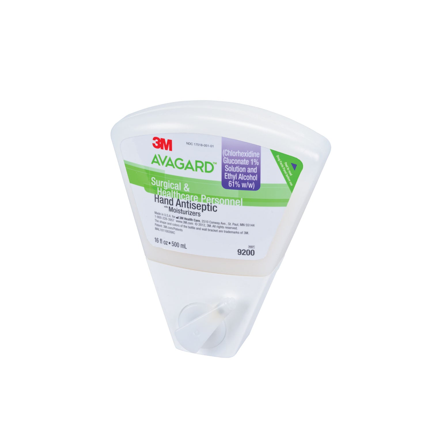 9200 - Solventum Corporation - Hand Antiseptic, 16.9 fl oz, 8/cs (Continental US+HI Only) (HAZMAT Fees Apply, cannot ship via Air or to AK, GU, HI, MP, PR, VI) (Non-Refundable; Non-Returnable) (Item on Manufacturer Backorder - Inventory Limited when Avai