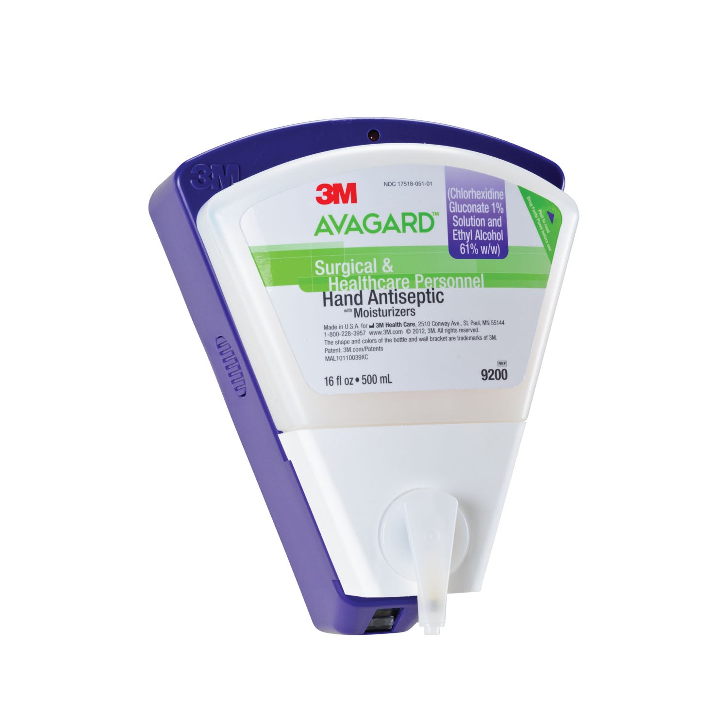 9228 - Solventum Corporation - Accessories: Hands Free Wall Dispenser For 9200, 4/cs (Continental US+HI Only)    , cs