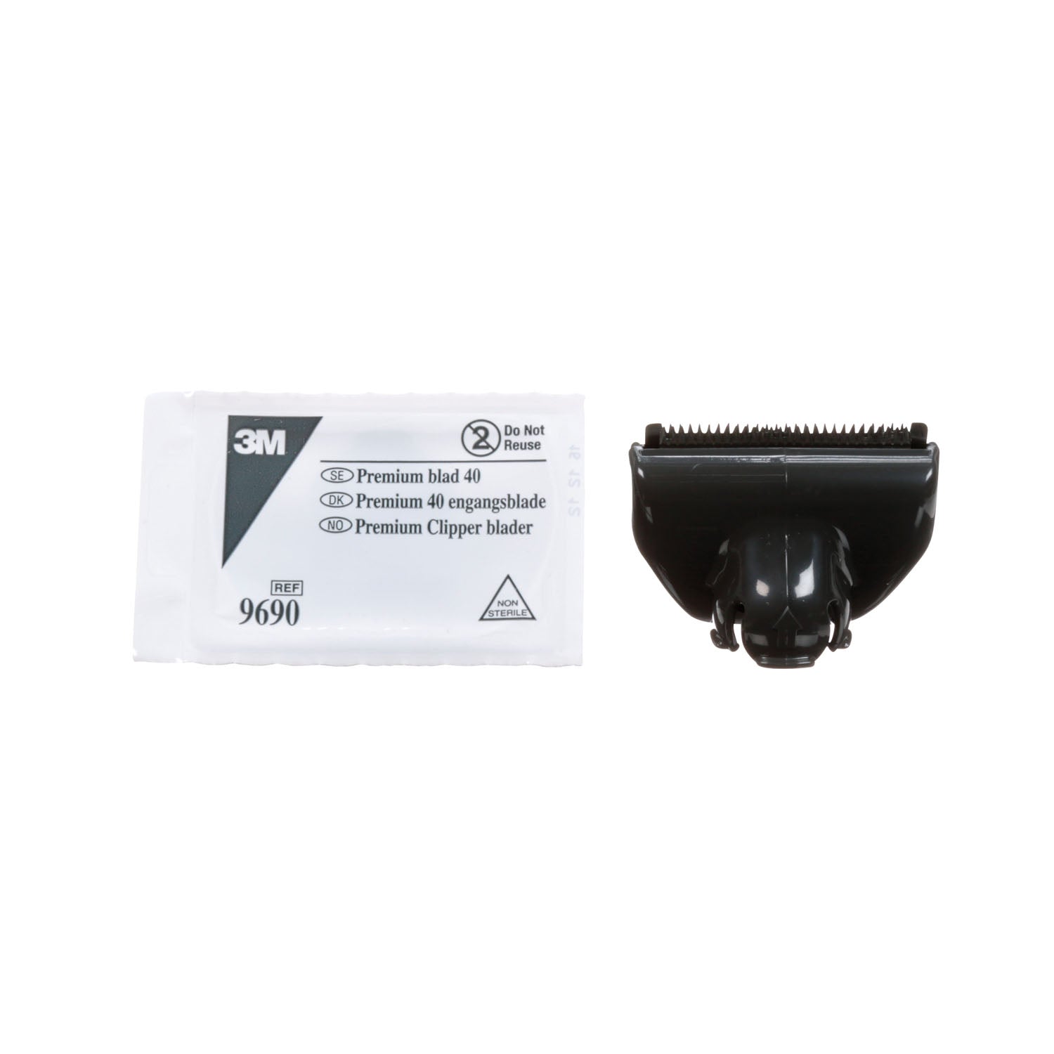 9690 - Solventum Corporation - Conjunto de cuchillas premium de un solo uso de 40 hojas (gris) para cortadora 9661, 20/caja (solo EE. UU. continental + HI), caja