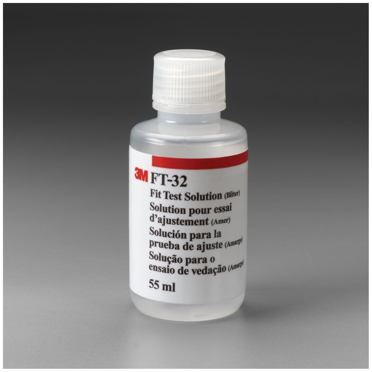 FT-31 - 3M Personal Safety Division - Sensitivity Solution, Bitter, 55ml Bottle, 6/cs (Continental US+HI Only)    , cs