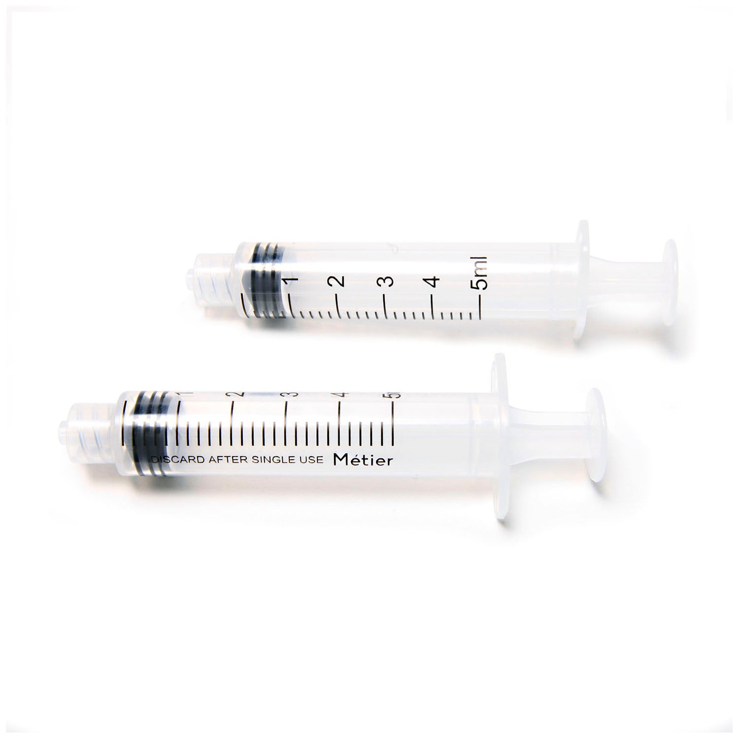 DSLL05 - Metier Medical USA, LLC - 一次性皮下注射標準注射器，5毫升，100支/盒，12盒/箱，箱裝