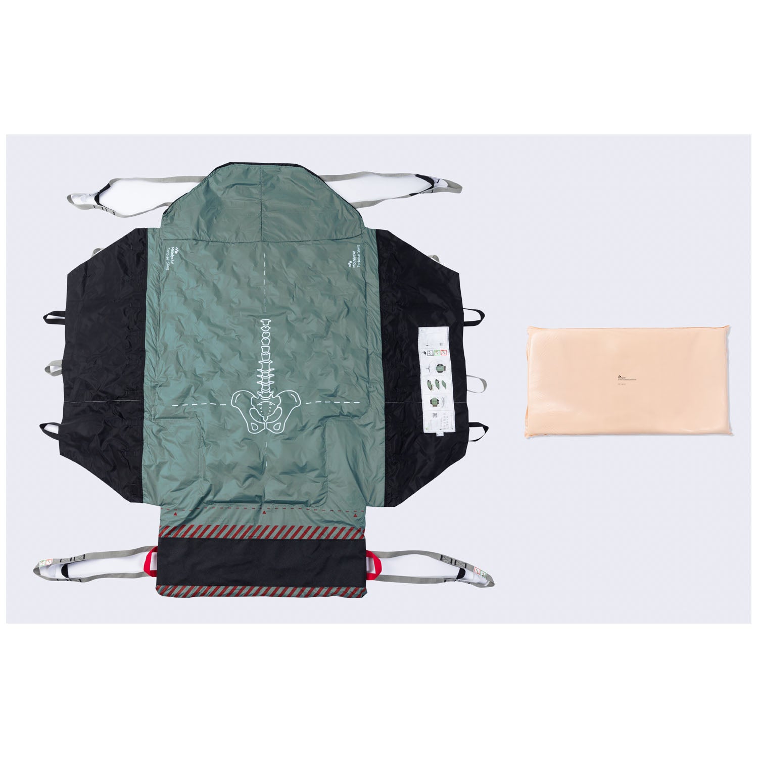 1400806 - Molnlycke Health Care US, LLC - Tortoise® Sling System, Bariatric, Includes PAD and Positioner, 1/cs (US Only)    , cs