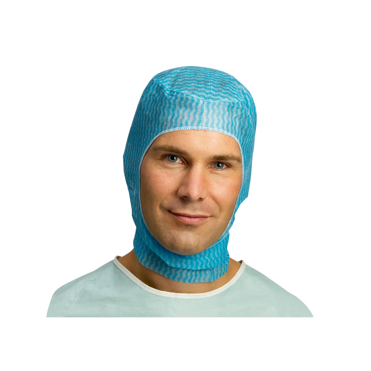 620105 - Molnlycke Health Care US, LLC - Capucha de cirujano, Tuck, azul, talla única, 100/caja, 5 cajas/caja (solo EE. UU.), caja