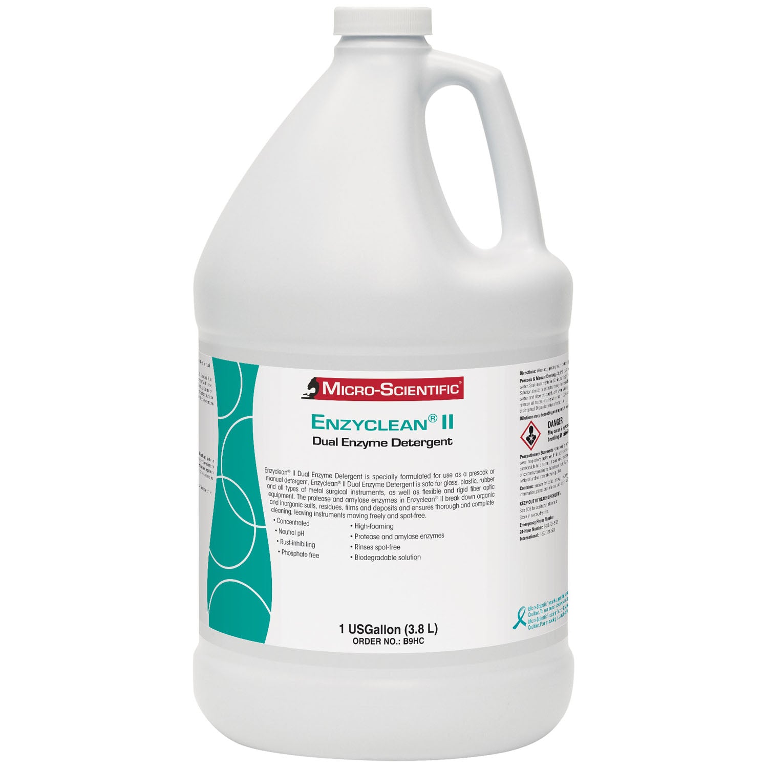 B9HC - 美國Micro-Scientific公司 - Enzyclean® II酵素洗滌劑，加侖裝，4箱/罐（36箱/托盤）（僅限美國），箱裝