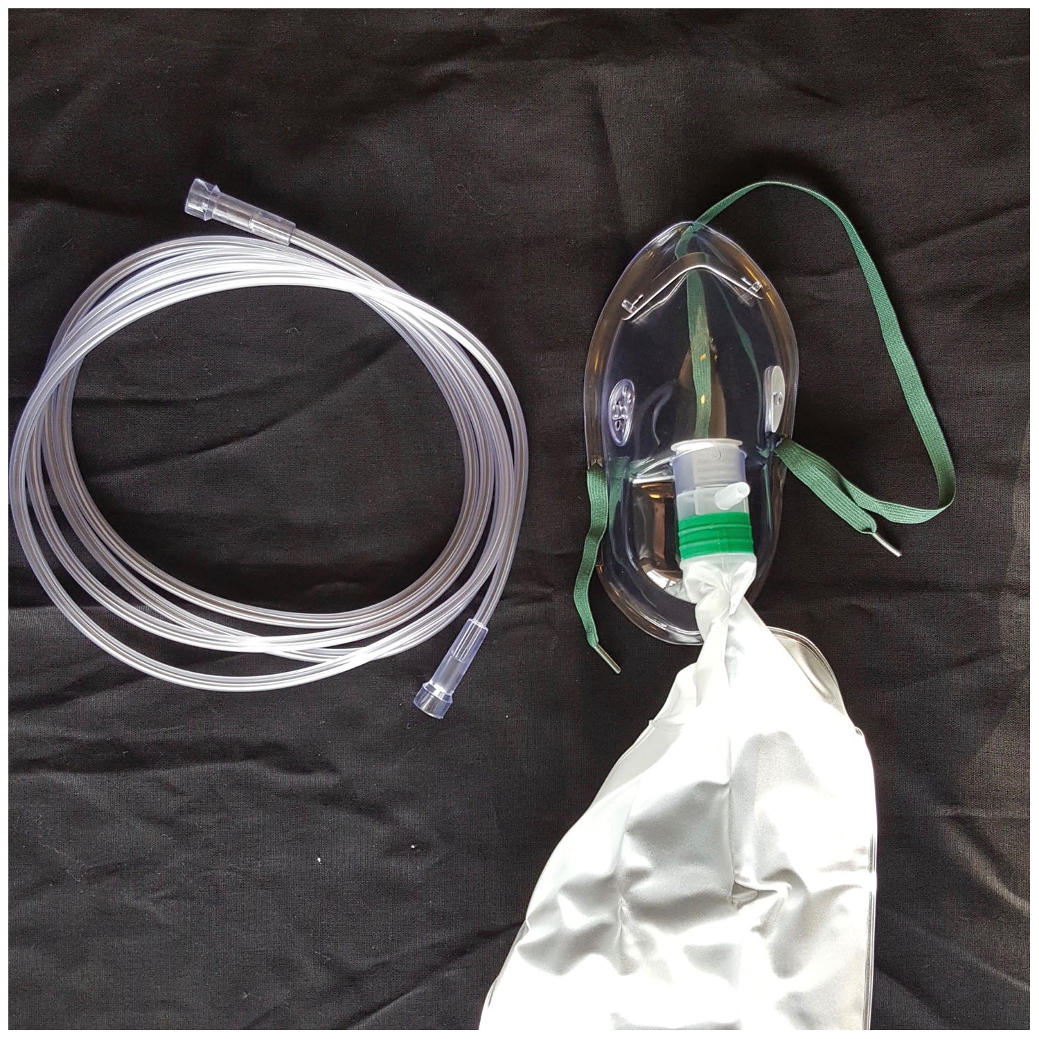 MTR-25059 - Med-Tech Resource, LLC - Oxygen Mask, Partial Non-Rebreather w/bag, Adult, Elongated, 7' Star Tubing, 50/cs (40 cs/plt) (Rx) (US Only, Excluding IN and ND)    , cs