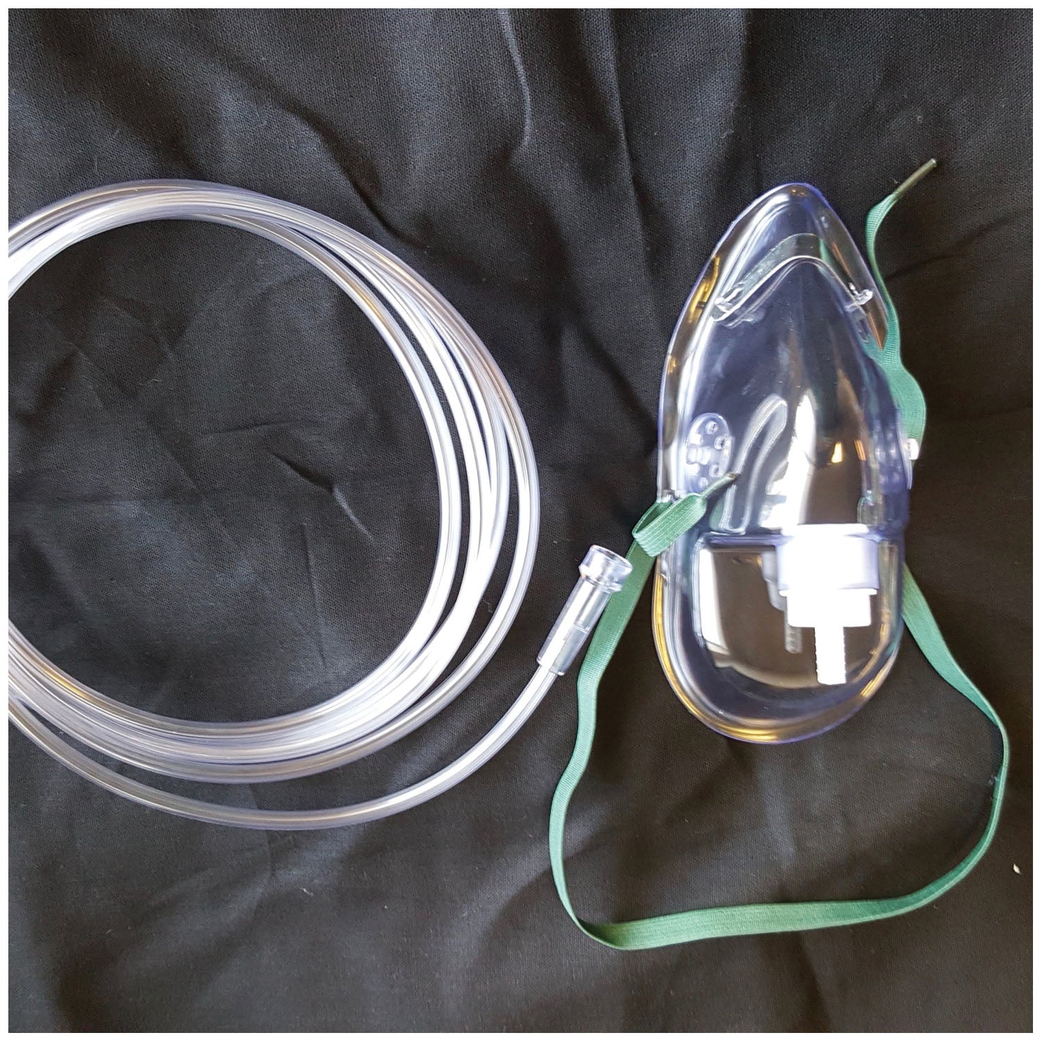 MTR-26041 - Med-Tech Resource, LLC - Máscara de oxígeno, simple, concentración media, para adultos, alargada, tubo de estrella de 7', 50/caja (40 cajas/plt)