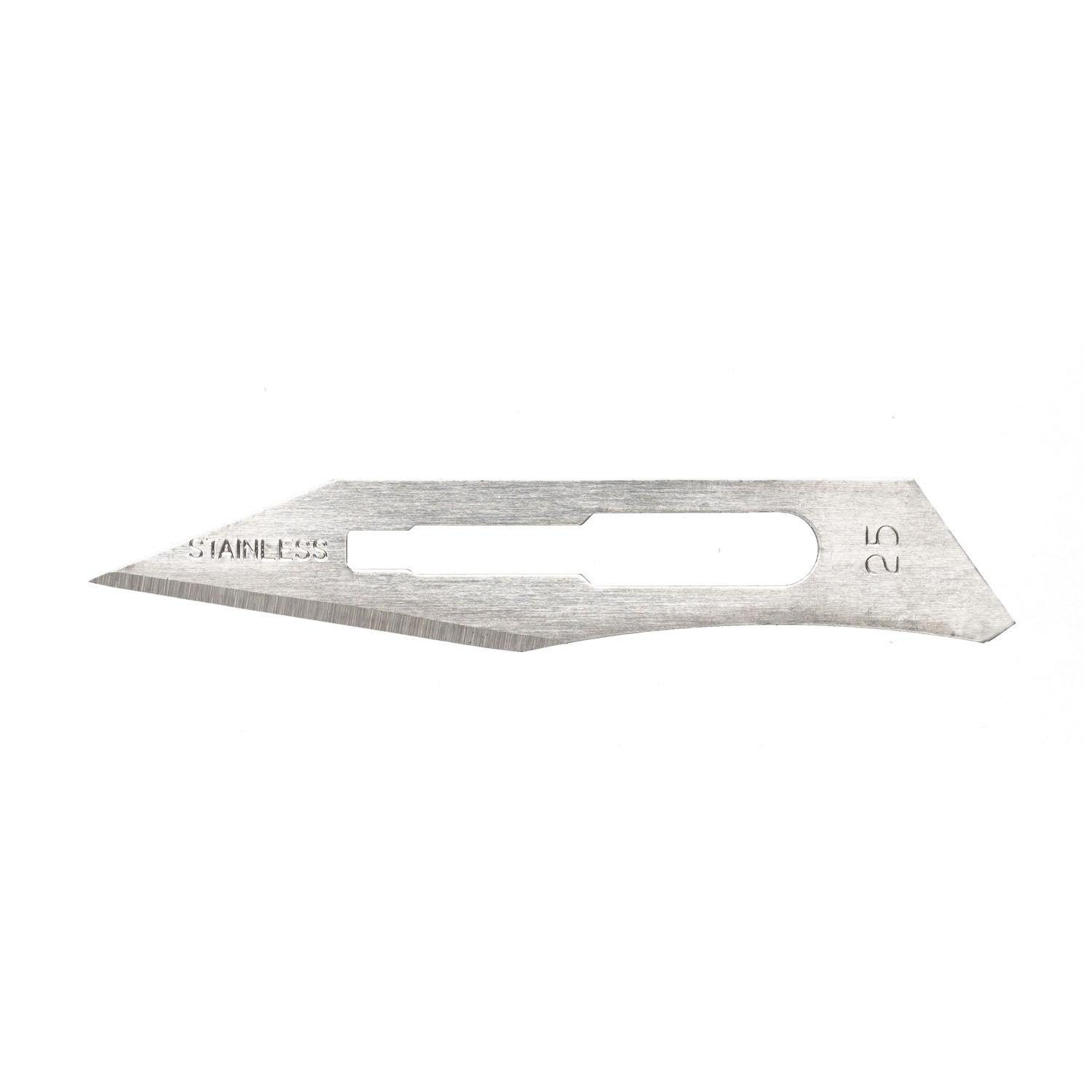 03749 - Myco Medical - Hoja quirúrgica, n.° 25, caja de 100 (disponible para la venta en EE. UU. y Canadá), caja