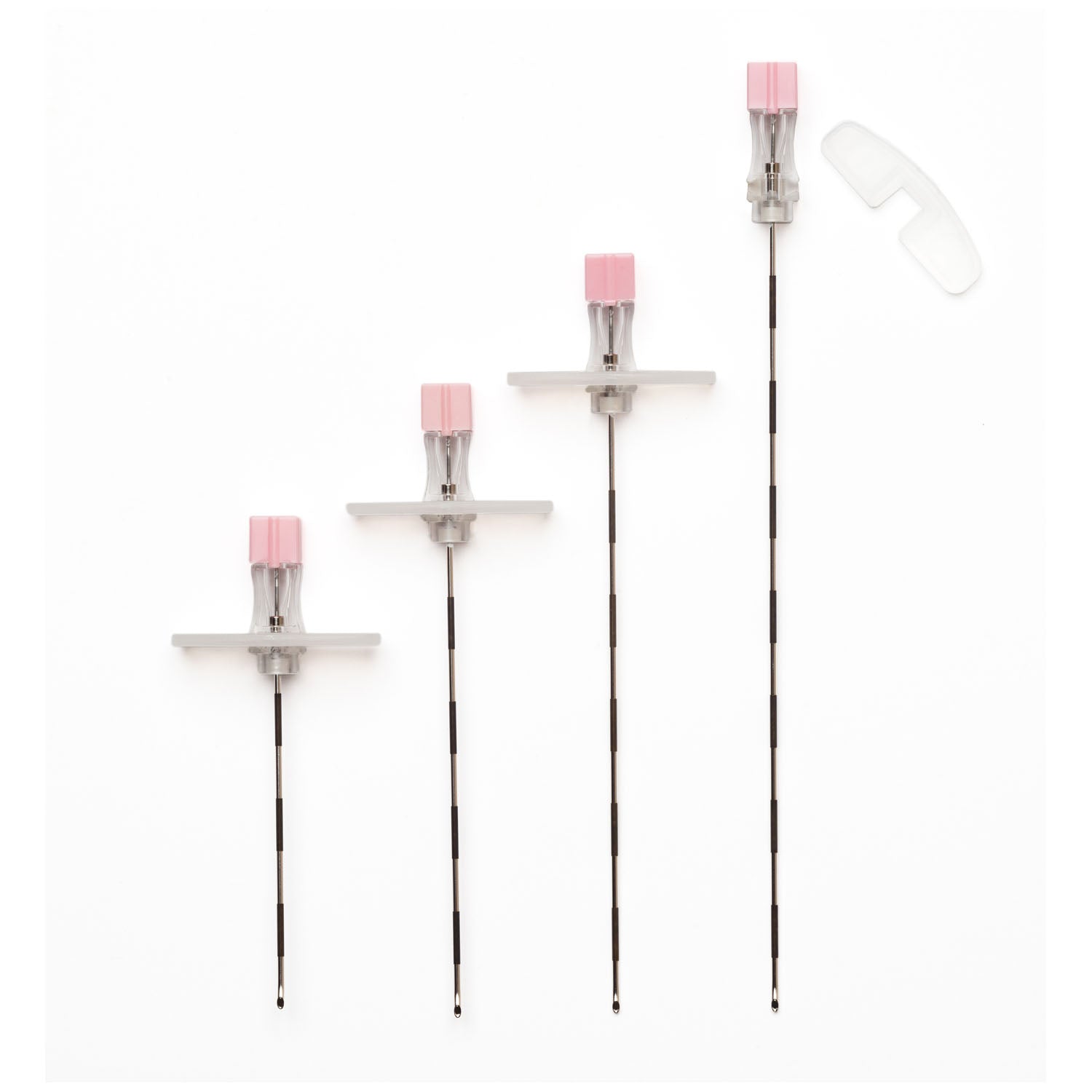 TU18G351 - Myco Medical - 可拆卸翼針，18G x 3½英寸，粉紅色，25支/盒（加拿大不銷售）（僅限美國），盒