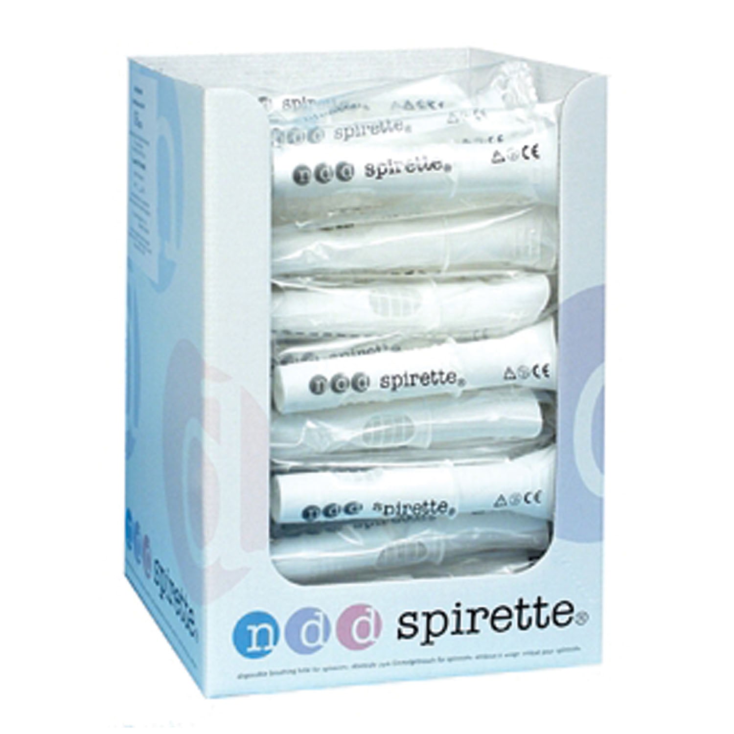 2050-1 - ndd Medical Technologies - Spirettes, 50/bx (120 bx/cs, 16 cs/plt) (Not Available to Drop Ship from Vendor into Canada)     , bx