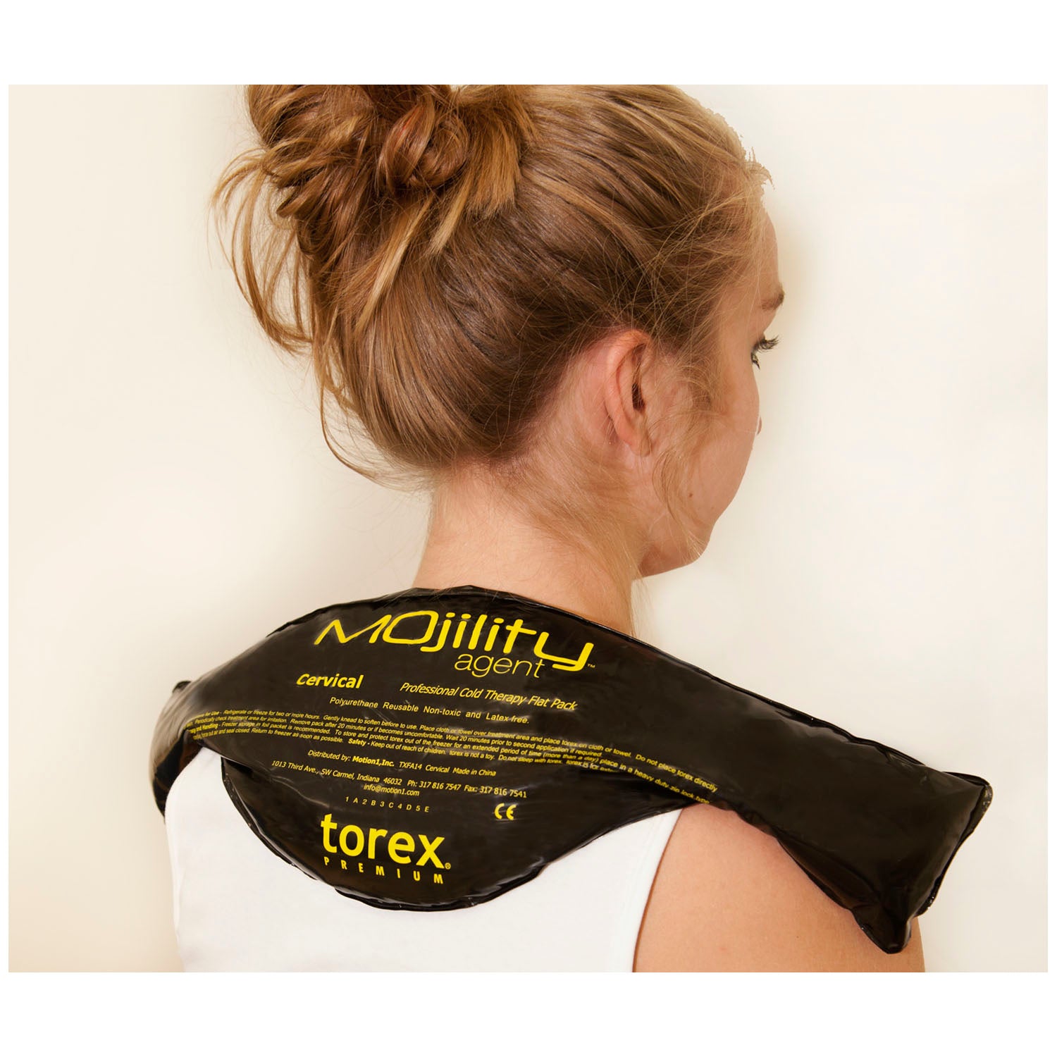 TXFA14 - Torex - Cold Pack, Flat, Cervical, 21" Long, Black, 6/cs (78 cs/plt) (091597)    , cs