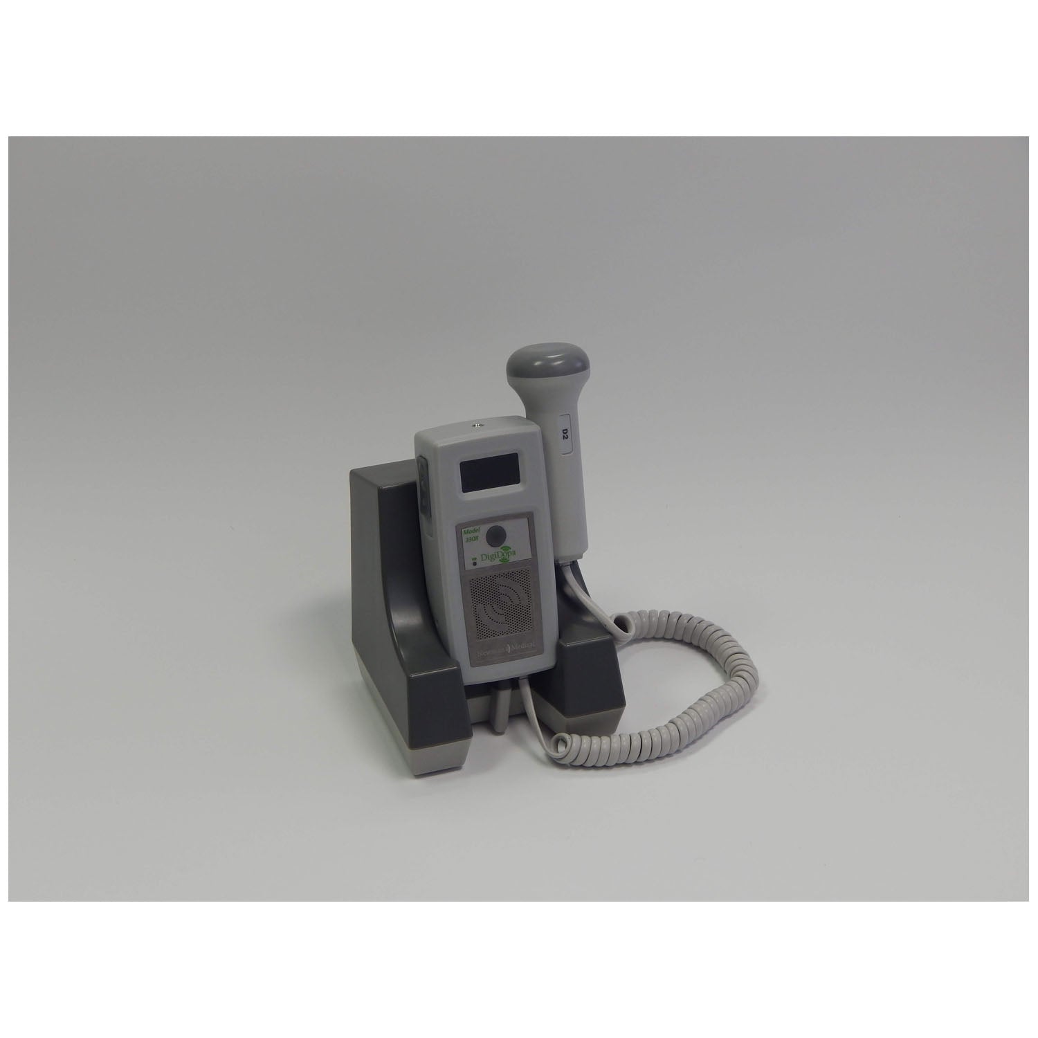 ACC-131 - Newman Medical - 壁掛/桌面底座，適用於 DigiDop 330R 和 770R 型號，可充電（僅限美國）（僅限代發貨），每個