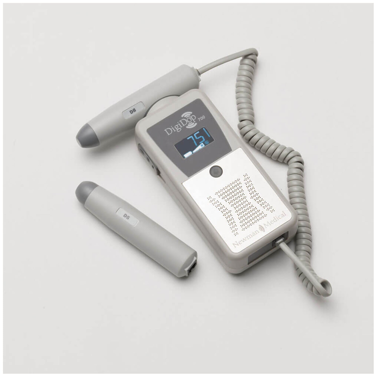 DD-300-D2W - Newman Medical - Non-Display Digital Doppler (DD-300) & 2MHz Waterproof Obstetrical Probe (US Only) (DROP SHIP ONLY)    , bx