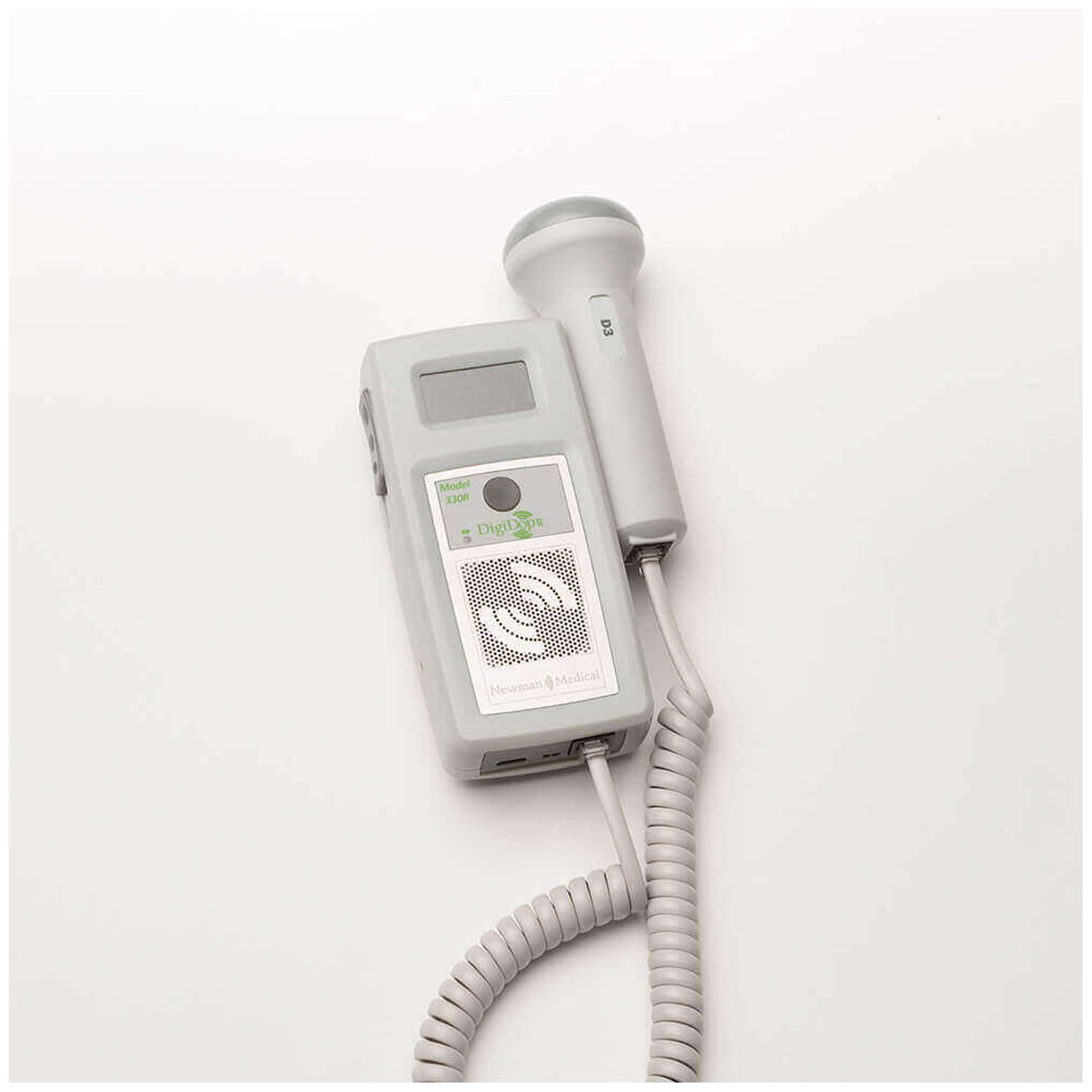 DD-330R-D2W - Newman Medical - 無顯示器數位多普勒儀 (DD-330R)，帶充電器和 2 MHz 防水產科探頭（僅限美國）（僅限代發貨），每個