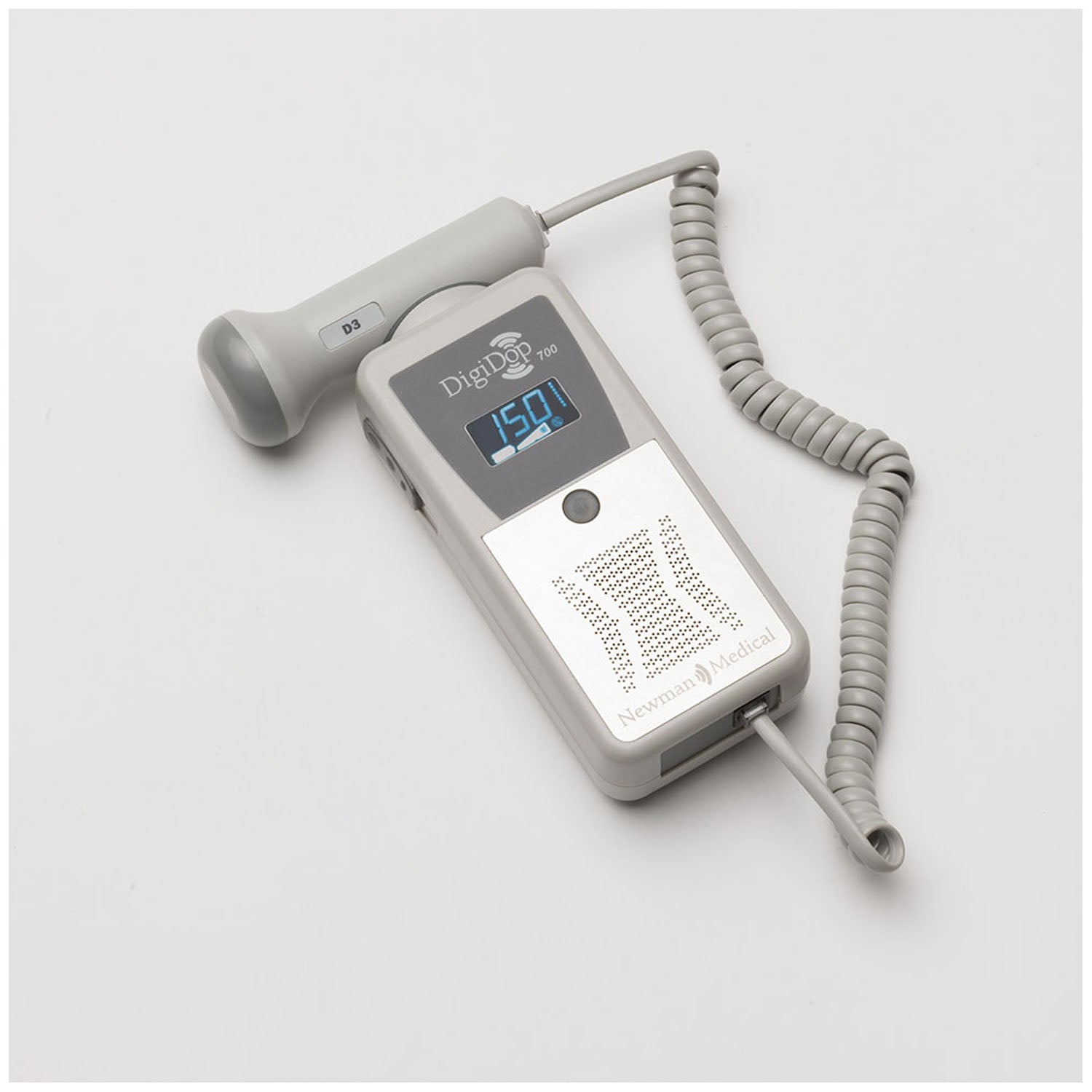 DD-700-D2W - Newman Medical - 數位顯示多普勒儀 (DD-700) 和 2MHz 防水產科探頭（僅限美國）（僅限代發貨），每個
