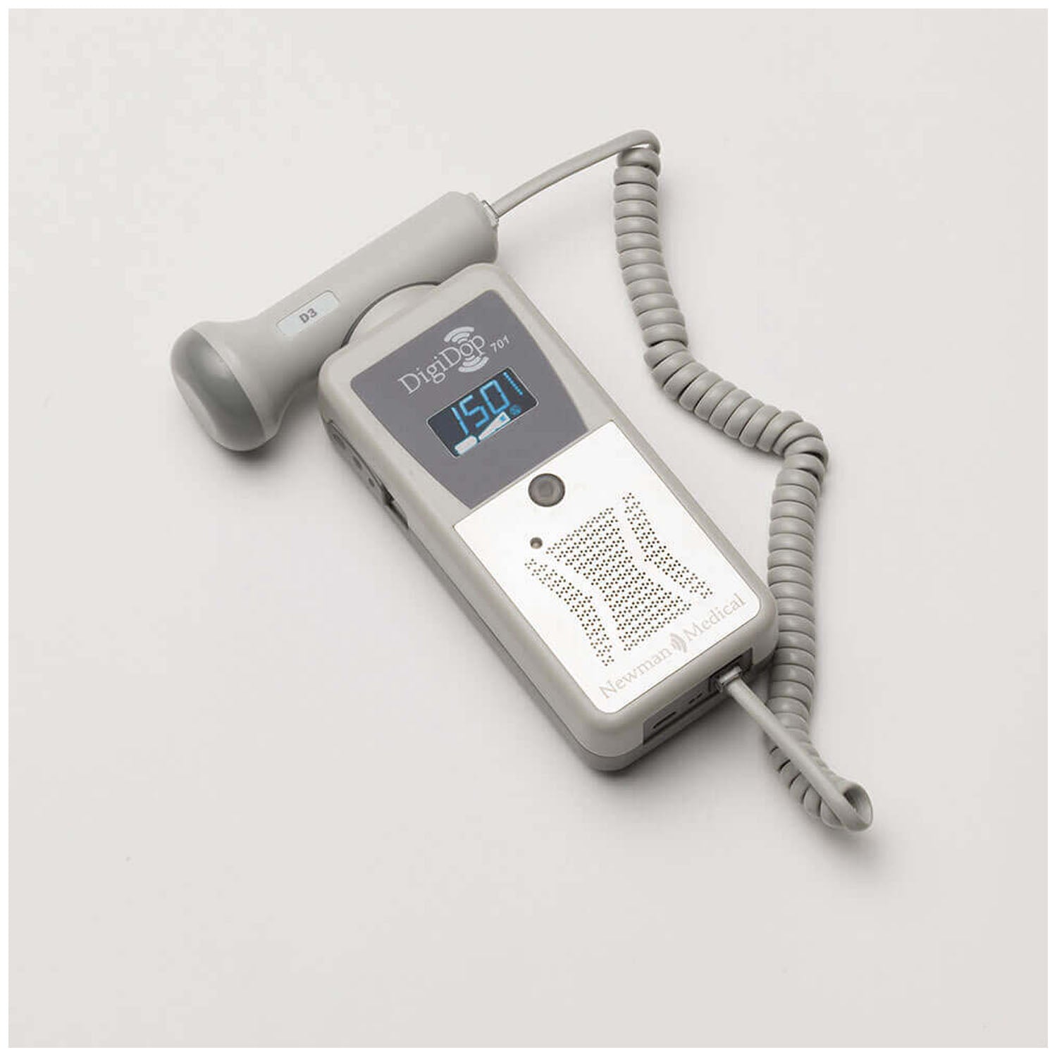 DD-701-D2W - Newman Medical - Digital Display Doppler (DD-701) & 2MHz Waterproof Rechargeable Obstetrical Probe (US Only) (DROP SHIP ONLY)    , ea