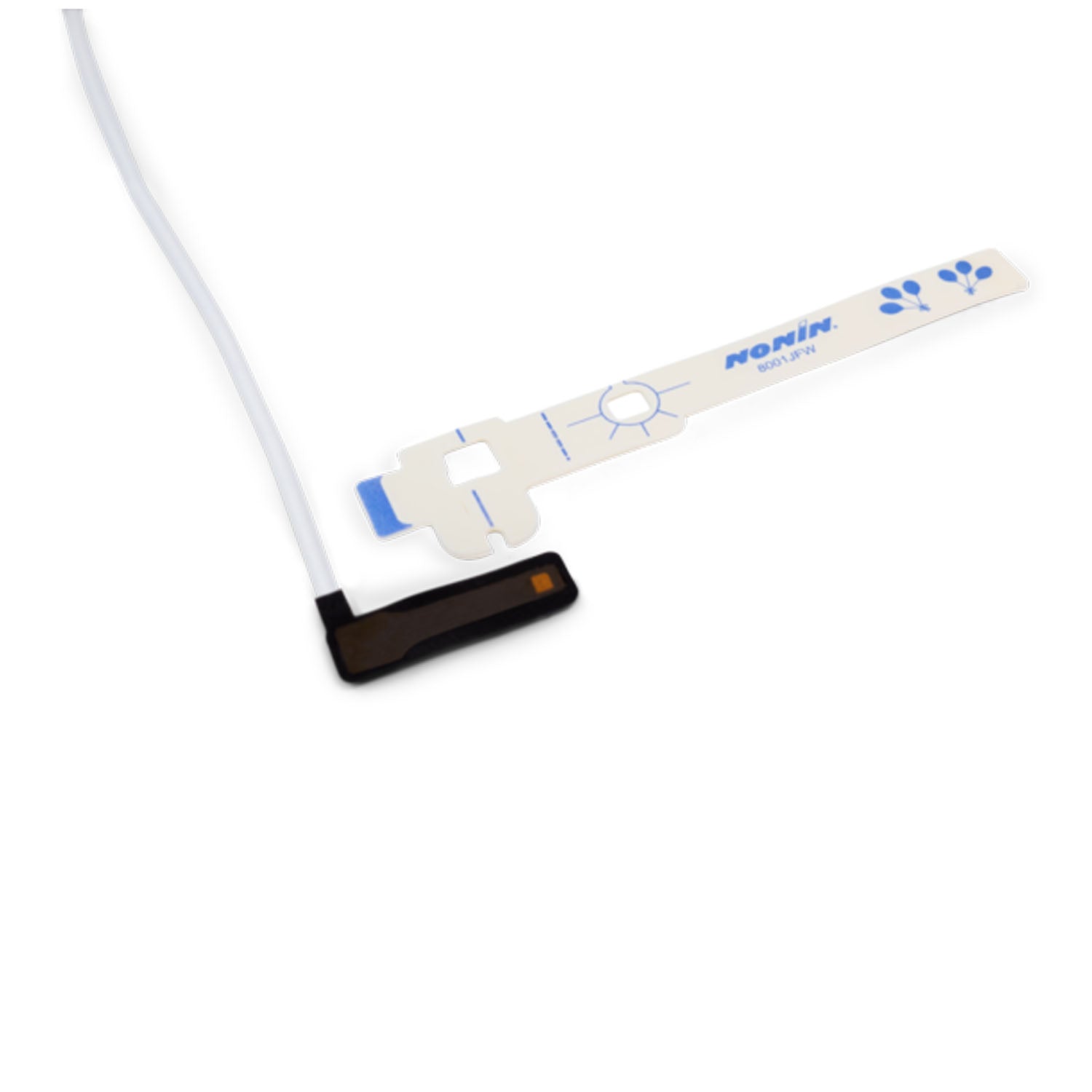 0739-000 - Nonin Medical, Inc. - SpO2 Sensor, Flex, Reusable, Neonatal, 8001J, with 25 FlexiWraps® (1 meter) (Continental US Only - including Alaska & Hawaii)    , ea