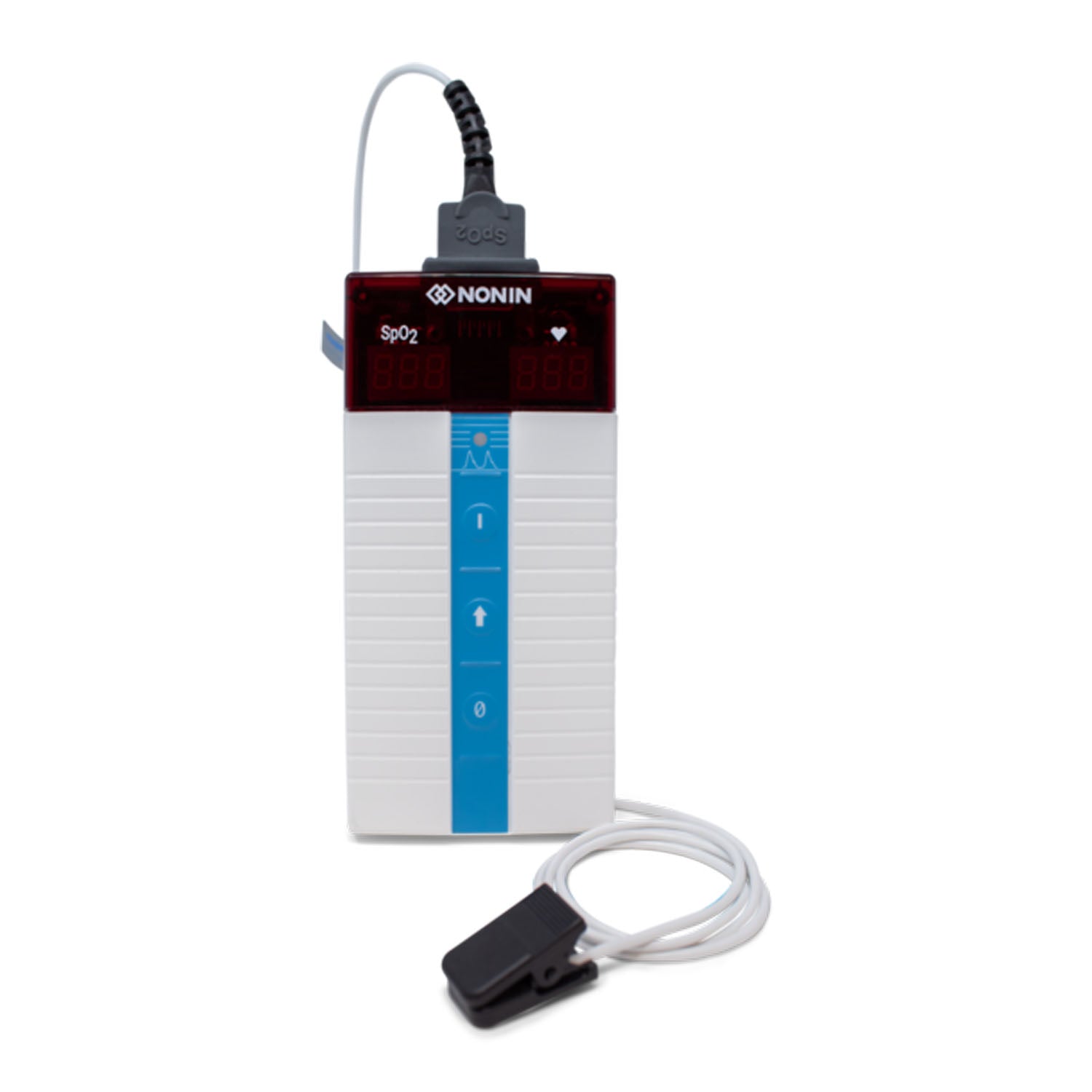 113255-06 - Nonin Medical, Inc. - Includes: (1) 8000Q2 Ear Clip SpO2 Sensor, (6) AA Alkaline Batteries, and (1) 8500 Series Operator's Manual on CD Rom (Continental US Only - including Alaska & Hawaii)    , ea
