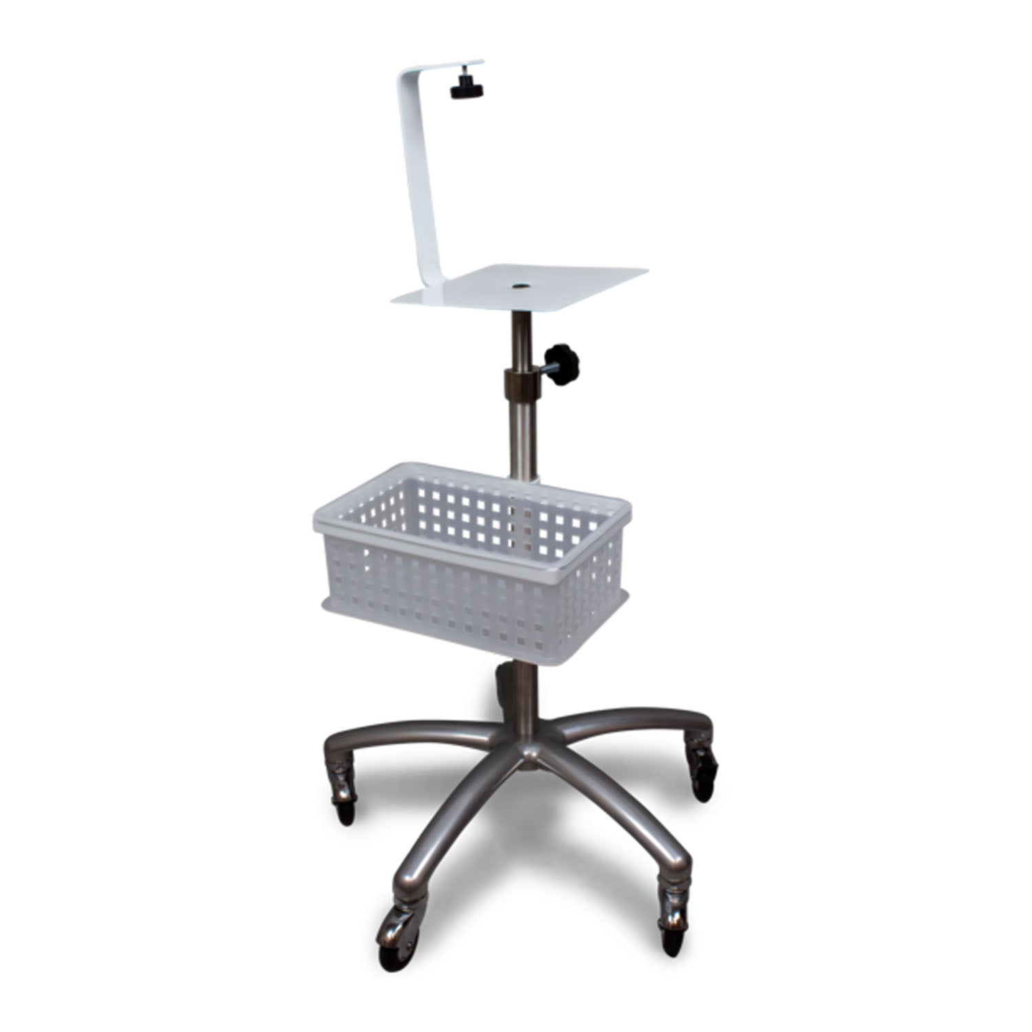 3668-100 - Nonin Medical, Inc. - Deluxe 5 Point Rolling Stand with Adjustable Pole Height (Continental US Only - including Alaska & Hawaii) (DROP SHIP ONLY)    , ea