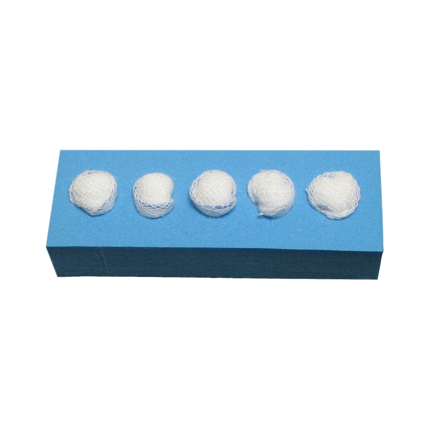 10545 - Dukal Corporation - Peanut Sponge, 3/8", Non-Sterile, 5/pk, 100 pk/cs    , cs