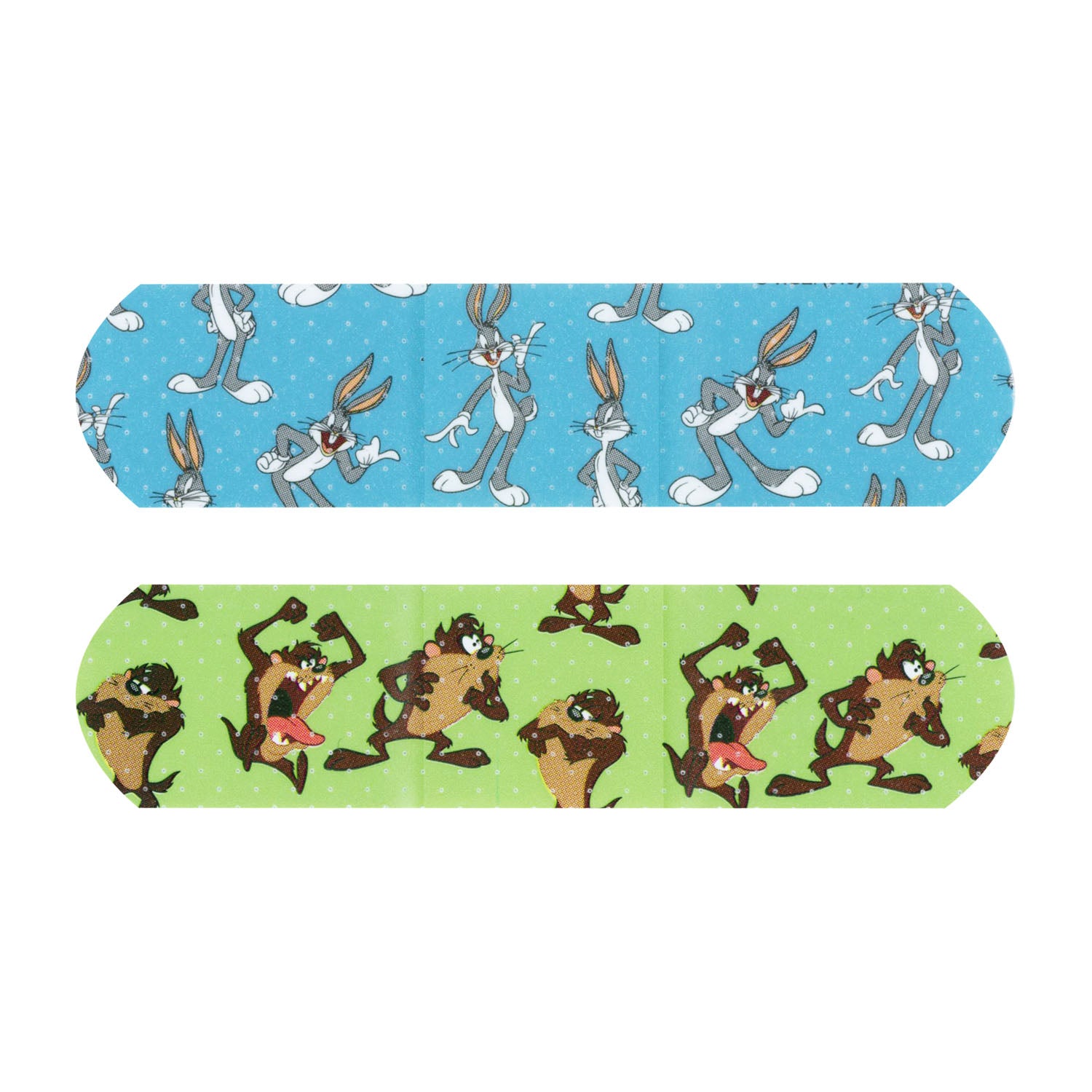 1073737 - Dukal Corporation - Stat Strip® Adhesive Bandage, Looney Tunes™ Bugs Bunny & Tasmanian Devil, ¾" x 3". 100/bx, 12 bx/cs (Item is not authorized to be sold in any direct-to-consumer platform or retail space which includes, but is not limited to,