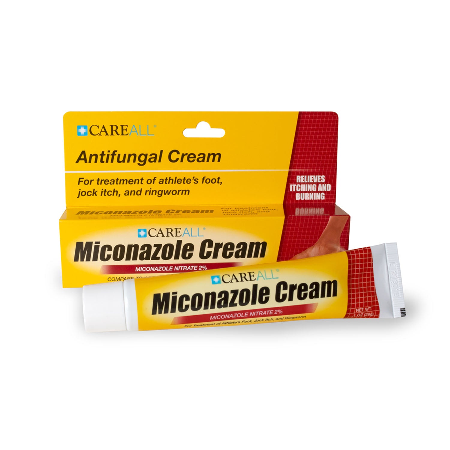 AFMC1 - New World Imports - Miconazole Nitrate 2% Antifungal Cream, 1 oz Tube, 24/bx, 3 bx/cs (Not Available for sale into Canada)    , cs