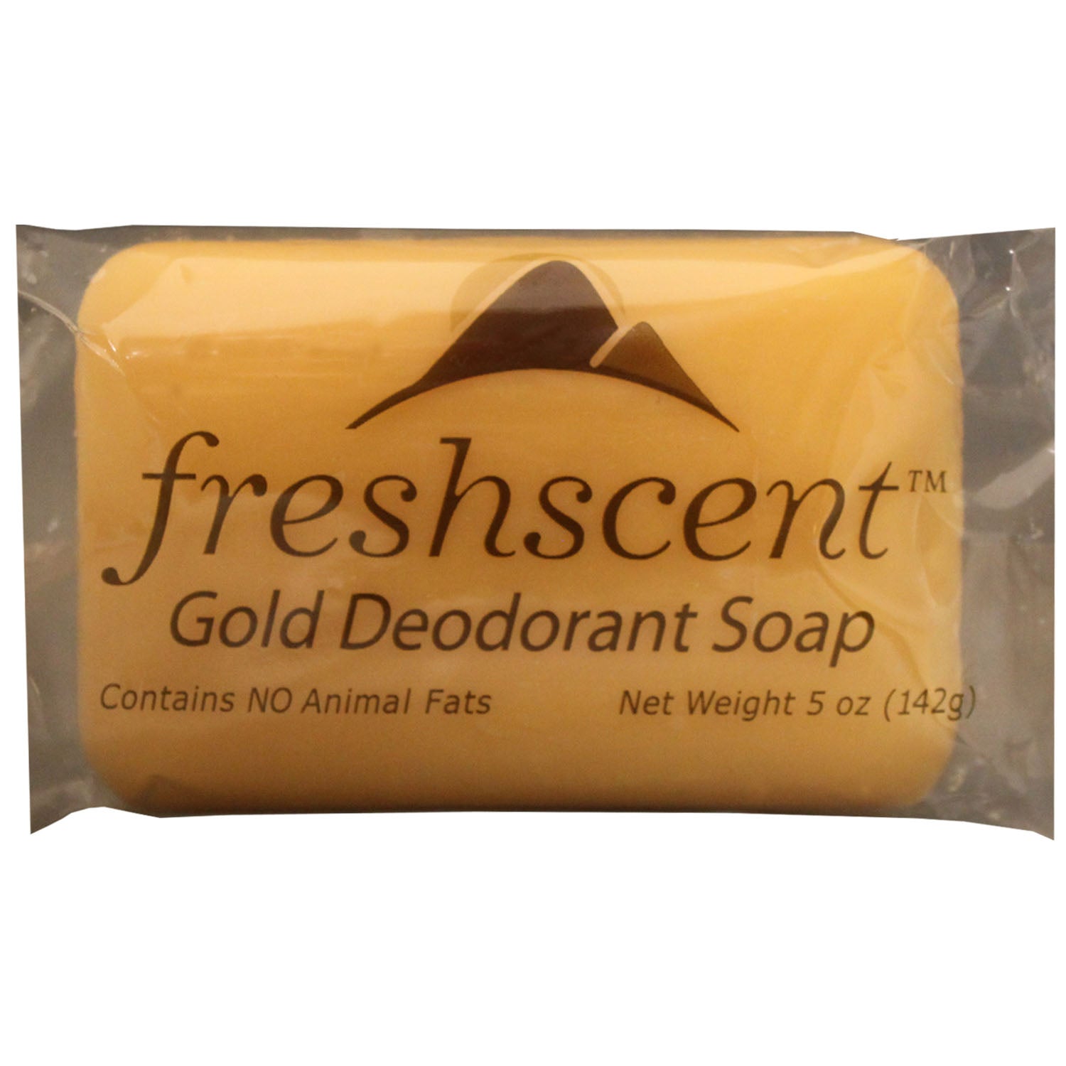 GBS5 - New World Imports - Freshscent Gold Deodorant Soap, Vegetable Based, Individually Wrapped, 5 oz, 72/cs    , cs