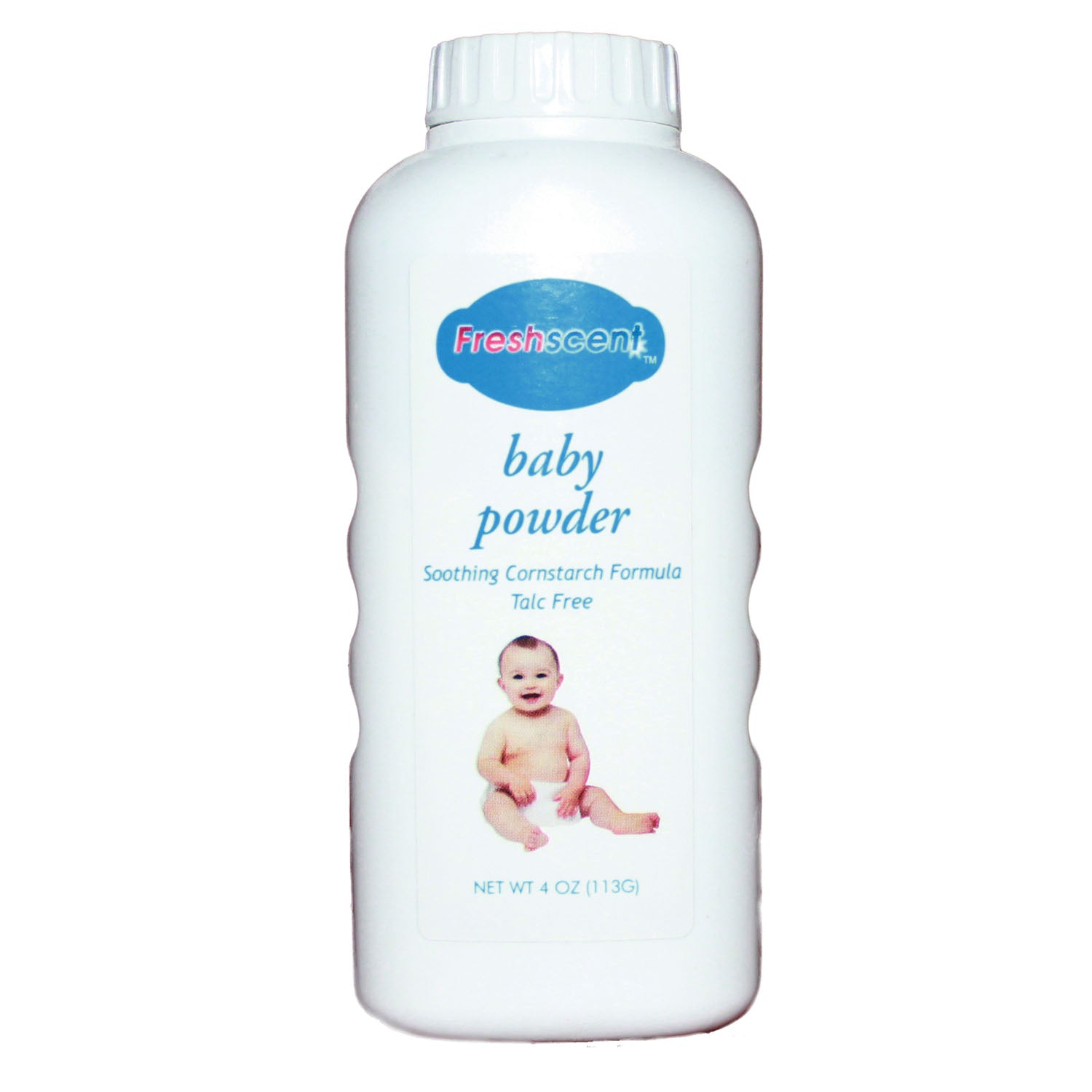PCS4 - New World Imports - Baby Powder, Talc-Free, Soothing Cornstarch Formula, 4 oz, 48/cs (72 cs/plt) (Item is on manufacturer backorder with an expected ETA of mid-March, 2024)    , cs