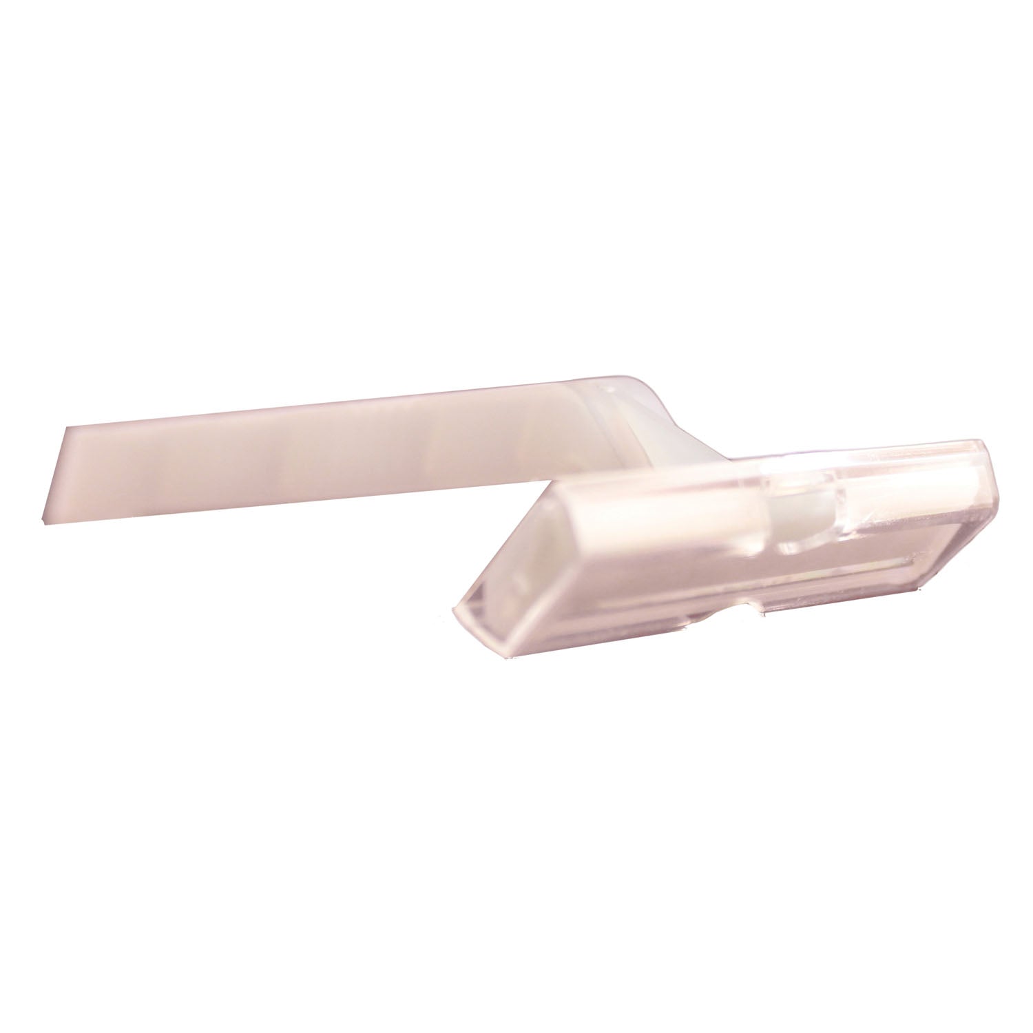 RAZ1C - New World Imports - Single Blade Razor, Stainless Steel, Clear Removable Safety Cap, One-Piece Clear Handle, Clear Head & Handle, 100/bx, 10bx/cs    , cs