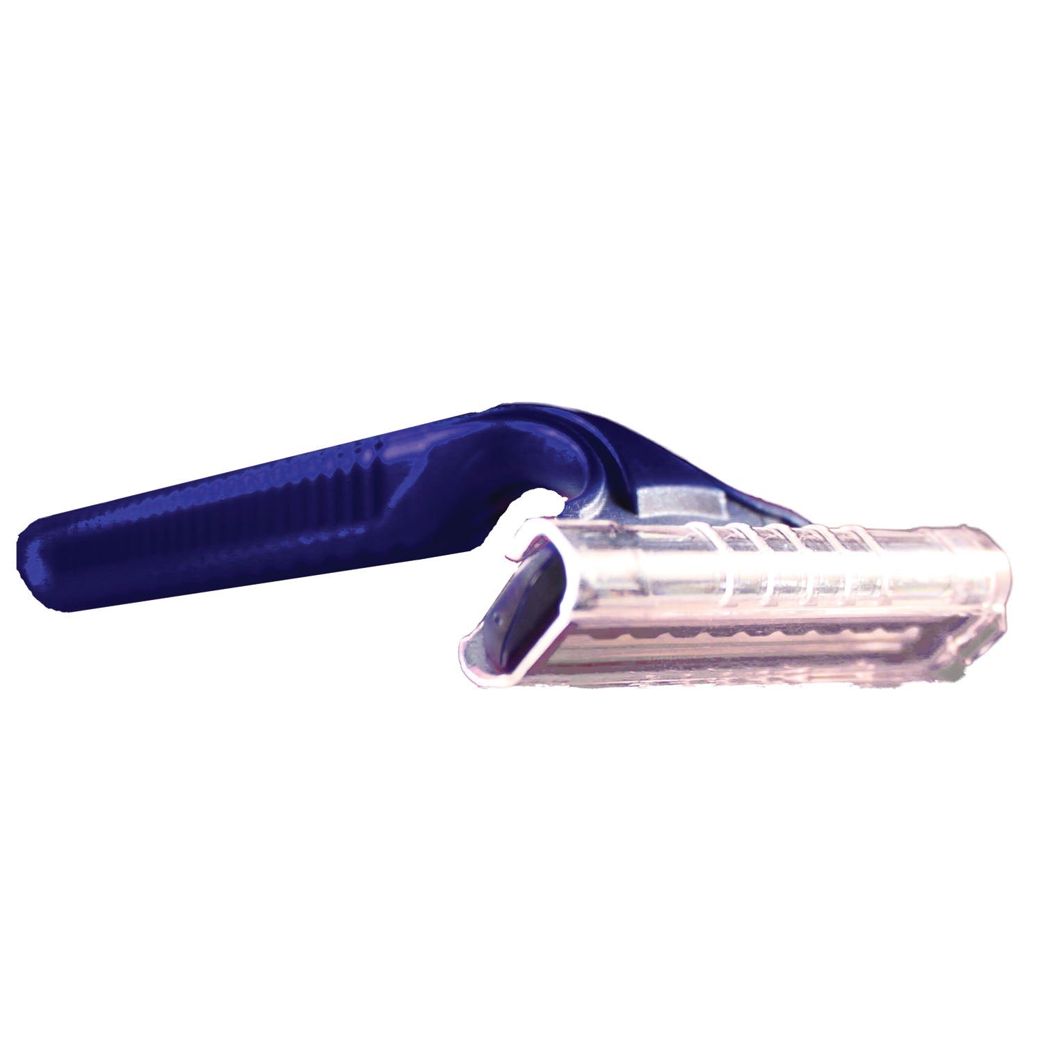 RAZ2DX - New World Imports - Twin Blade Razor, Stainless Steel, Lubricating Strip, Clear Removable Safety Cap, Compared to the Performance of Gillette® Good News Razors, 10/bg, 72 bg/cs    , cs
