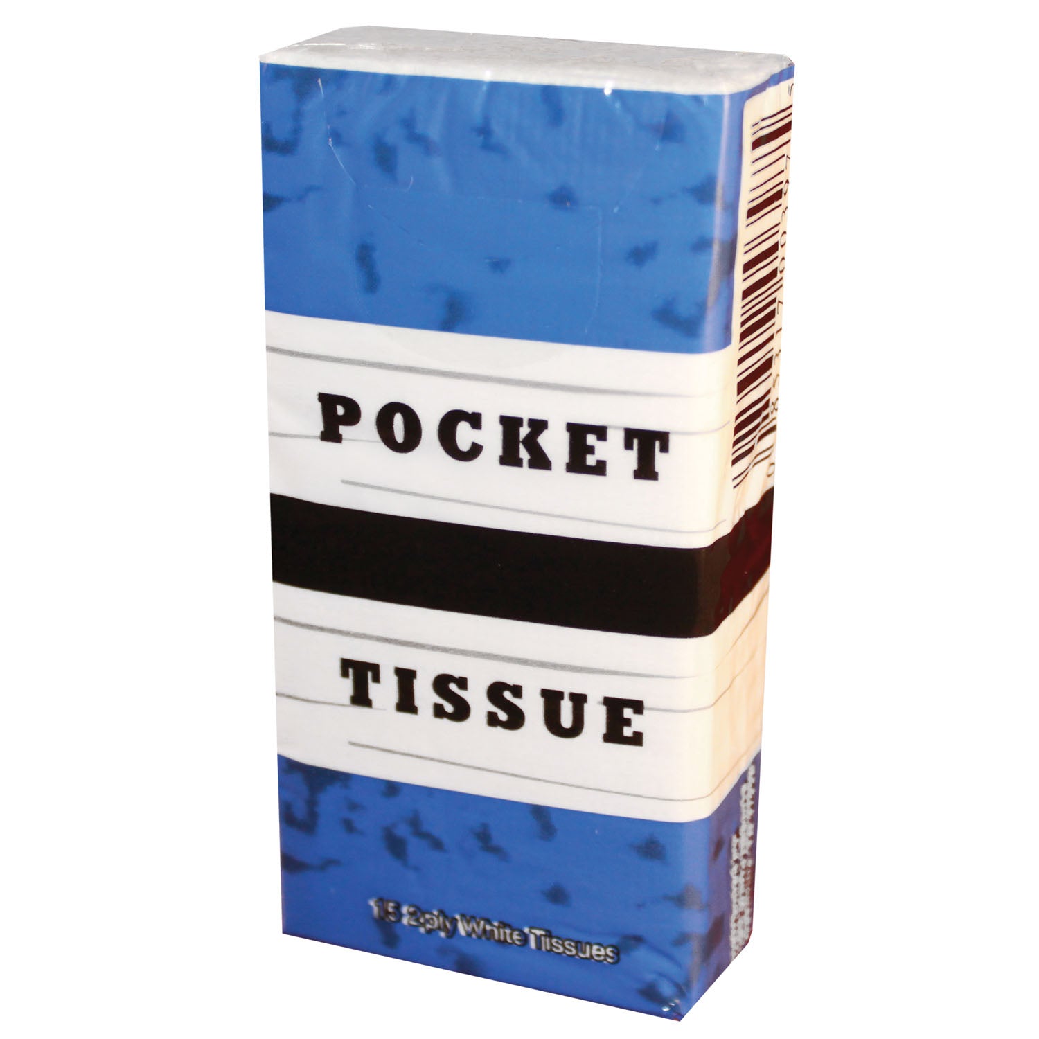 TIS15 - New World Imports - Tissue, 2-Ply, 15 ct/pk, 10 pk/bg, 36 bg/cs    , cs