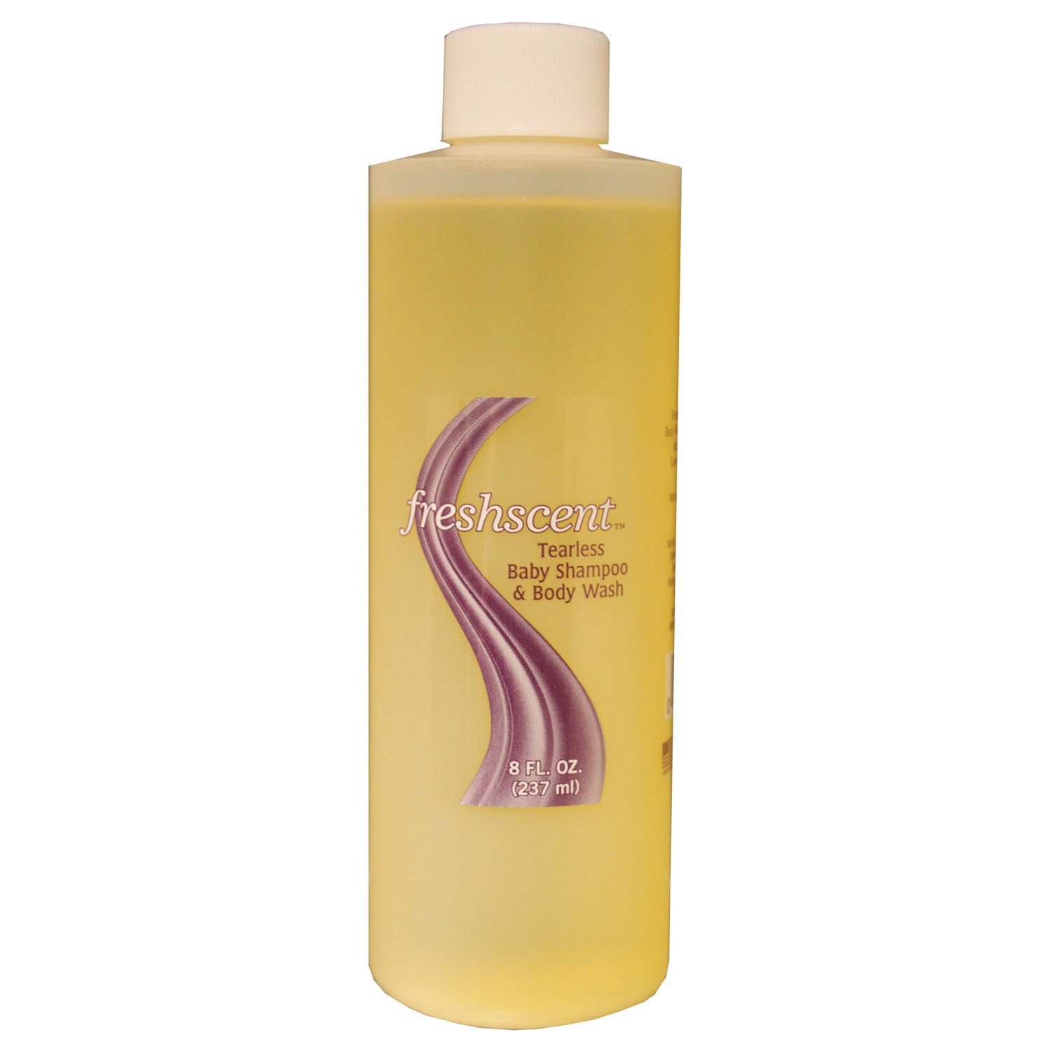 TS8 - New World Imports - Champú y gel de baño para bebés sin lágrimas, 8 oz, 36/caja (60 cajas/plt) (Hecho en EE. UU.), caja