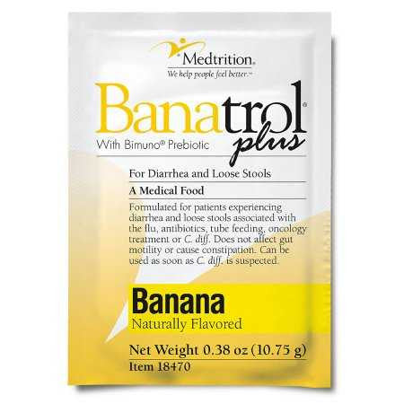 709356 - Banatrol - Banatrol Plus Oral Supplement Banana Flavor Powder 11 Gram Individual Packet, 18470, Pack of 1, (EA)