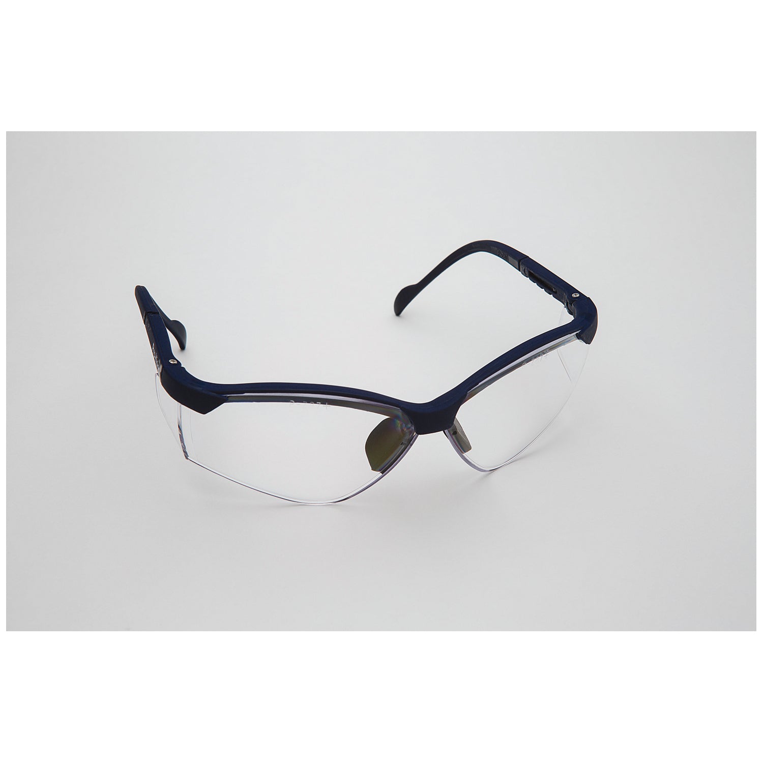 3560B - Palmero - Safety Glasses, Blue Frame/Clear Lens. Universal Size, 12/cs (US SALES ONLY)    , cs