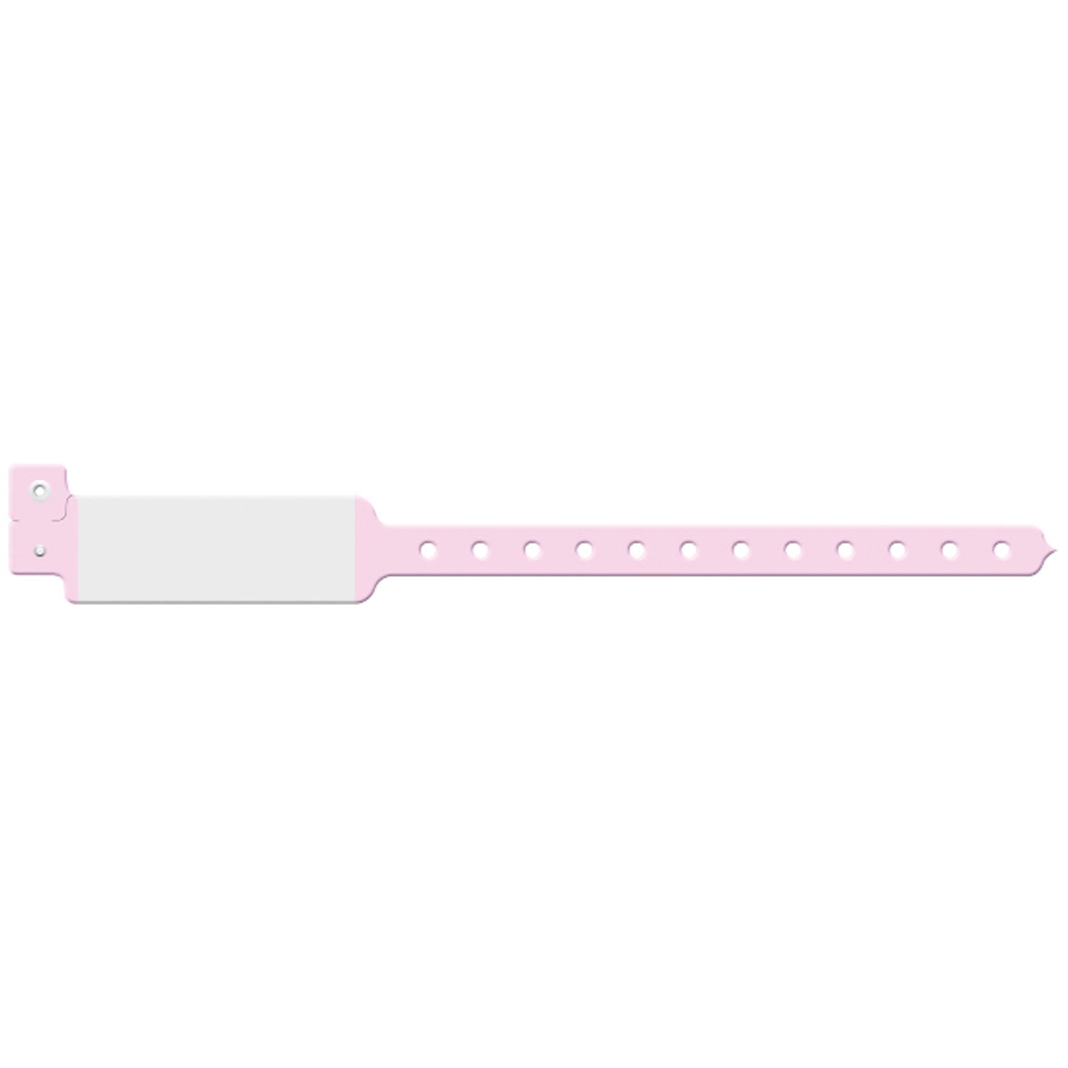 127C - Medical ID Solutions - Wristband, Adult/ Pediatric, Imprinter Vinyl, Custom Printed, Pink, 500/bx    , bx