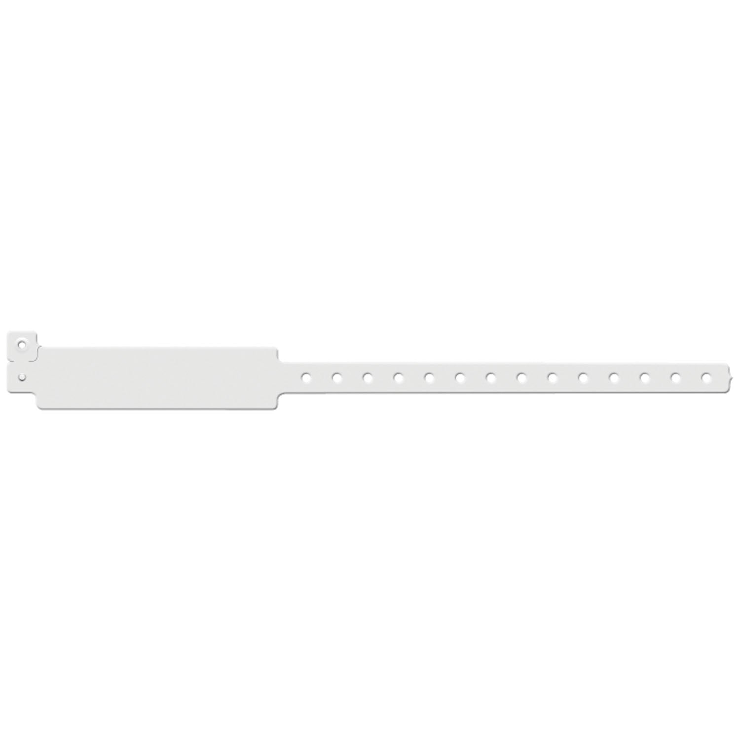 200 - Soluciones de identificación médica - Pulsera para adultos, vinilo transparente para escribir, 500/caja