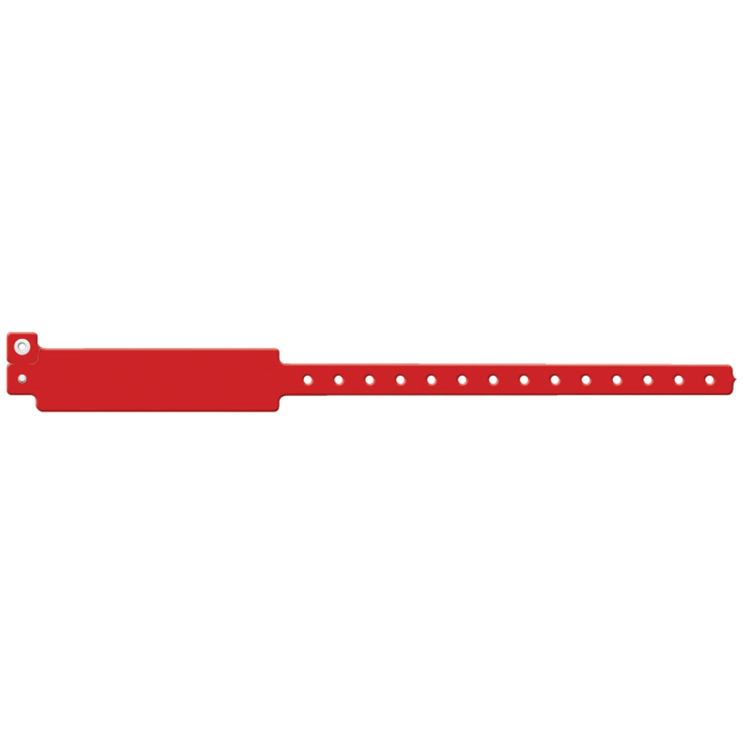 204 - Medical ID Solutions - Wristband, Adult, Write-On Vinyl, Red, 500/bx    , bx