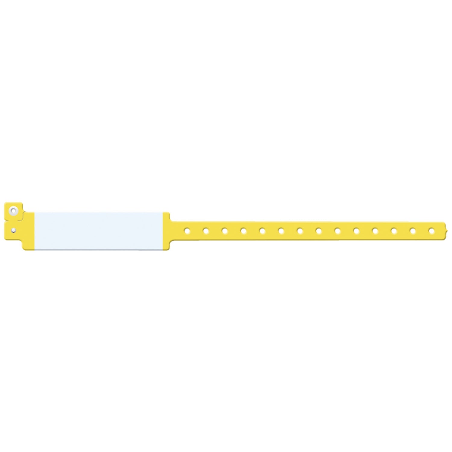 226 - Soluciones de identificación médica - Pulsera para adultos, vinilo para impresora, amarilla, 500 unidades por caja