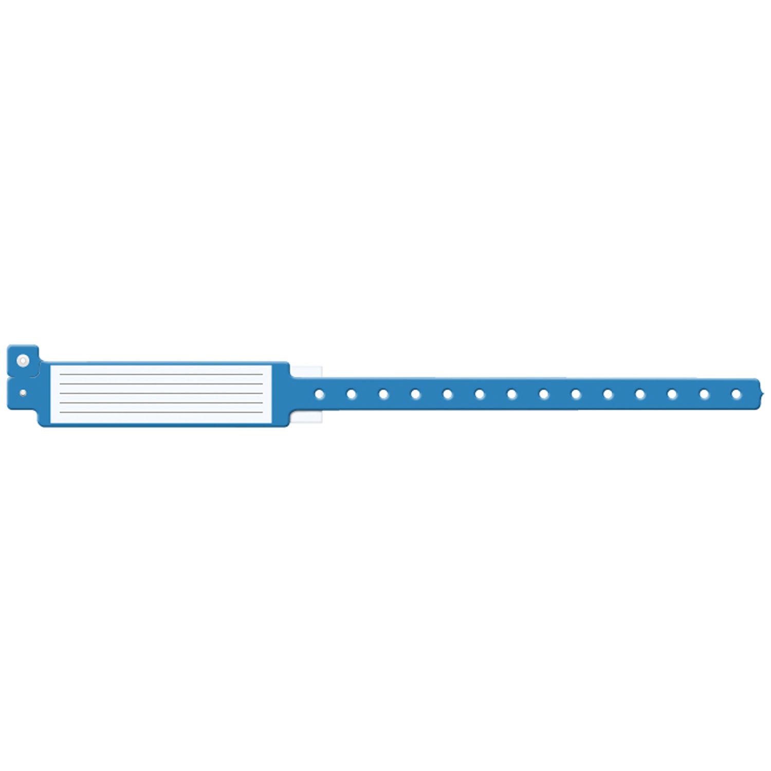 242 - Medical ID Solutions - Wristband, Adult, 12", Insert Vinyl, Blue, 250/bx    , bx
