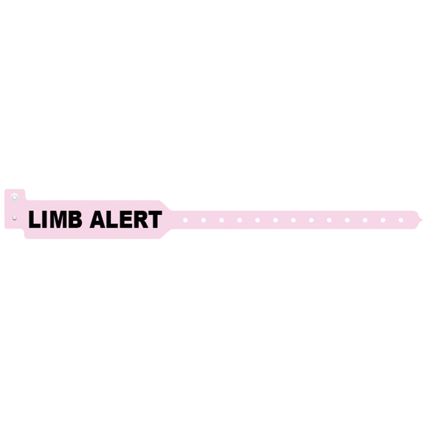 3209LA - Medical ID Solutions - Wristband, Adult, Tri-Laminate, Limb Alert, Pink, 500/bx    , bx