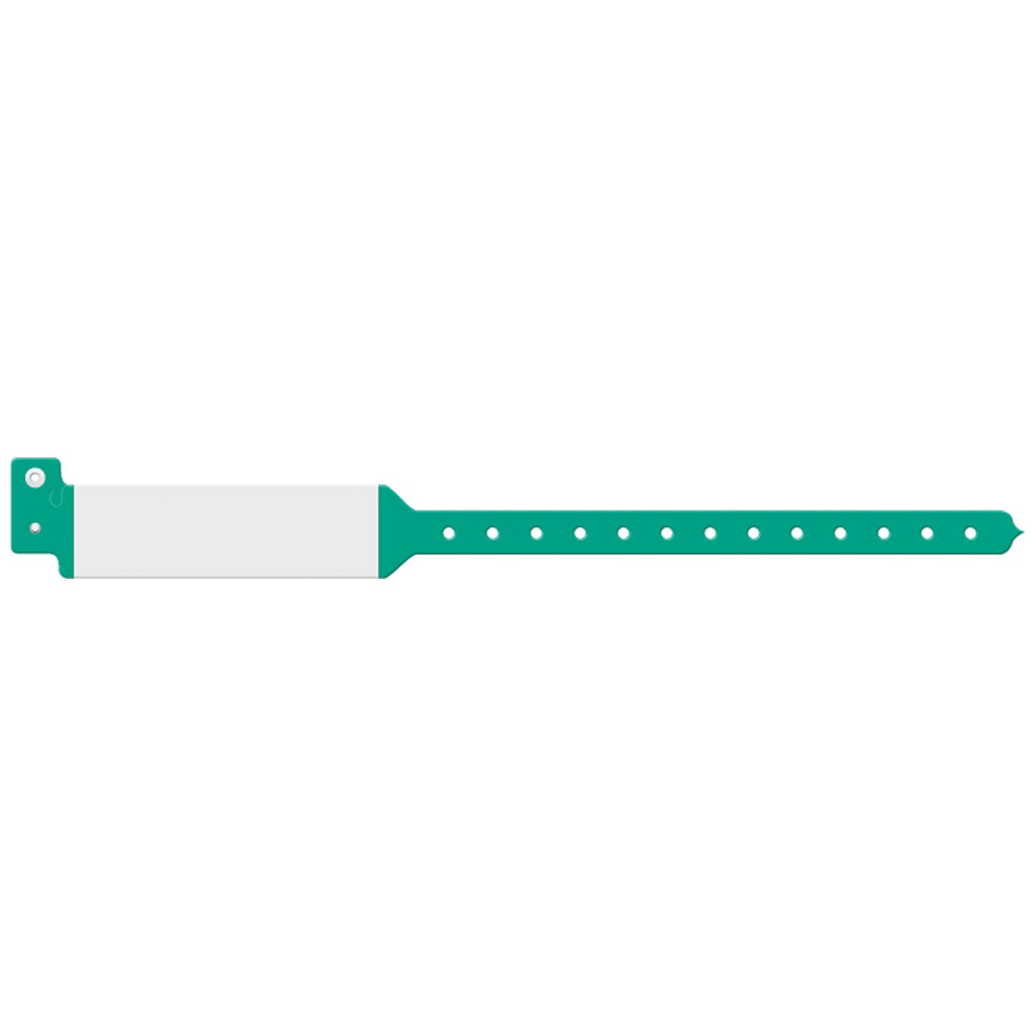 3223 - Medical ID Solutions - Wristband, Adult, Imprinter Tri-Laminate, Green, 500/bx    , bx