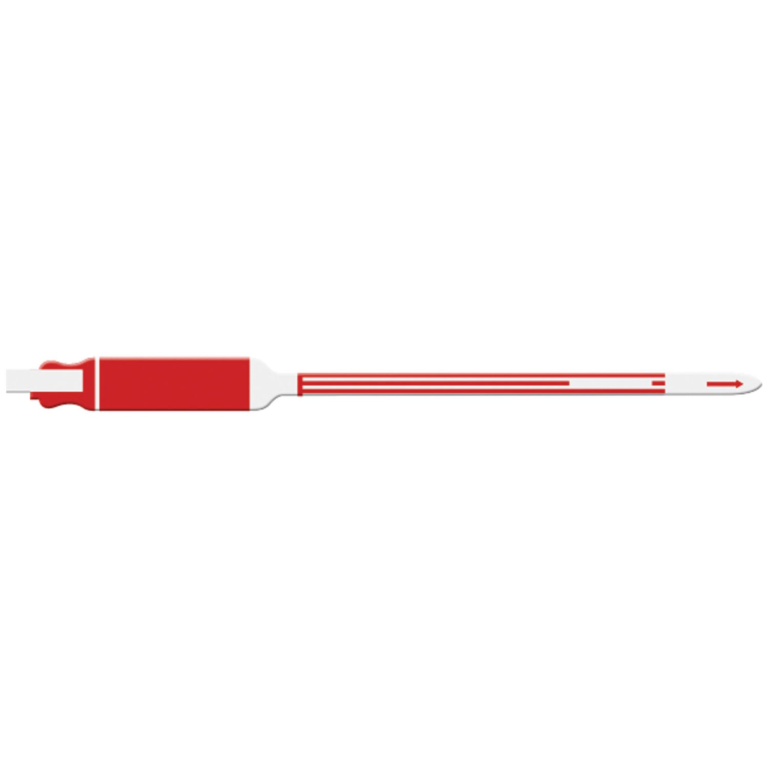 7104C - Medical ID Solutions - Wristband, Adult/ Pediatric, Write-On, Self Adhesion, Custom Printed, Red, 250/bx    , bx