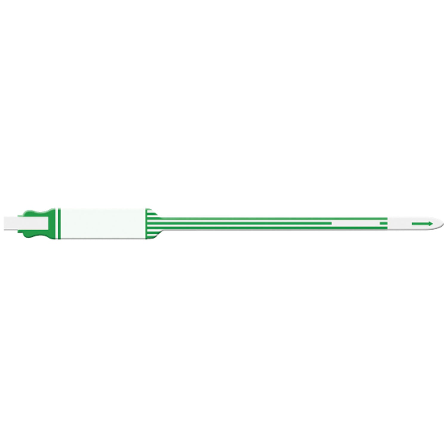 7123 - Medical ID Solutions - Wristband, Adult/ Pediatric, Imprinter Tri-Laminate, Self Adhesion, Green, 250/bx    , bx